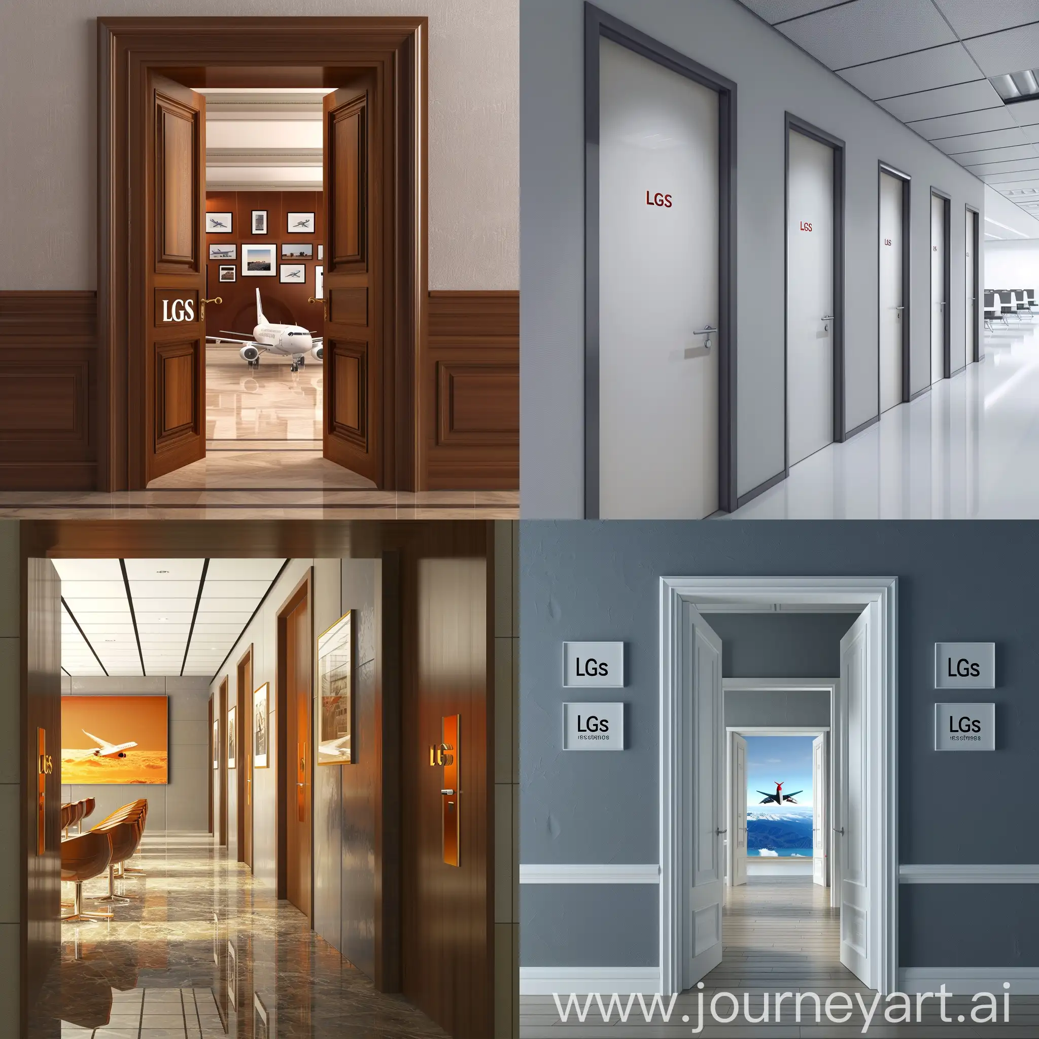 Modern-Legal-Firm-Gallery-Entrance-with-LGS-Doors