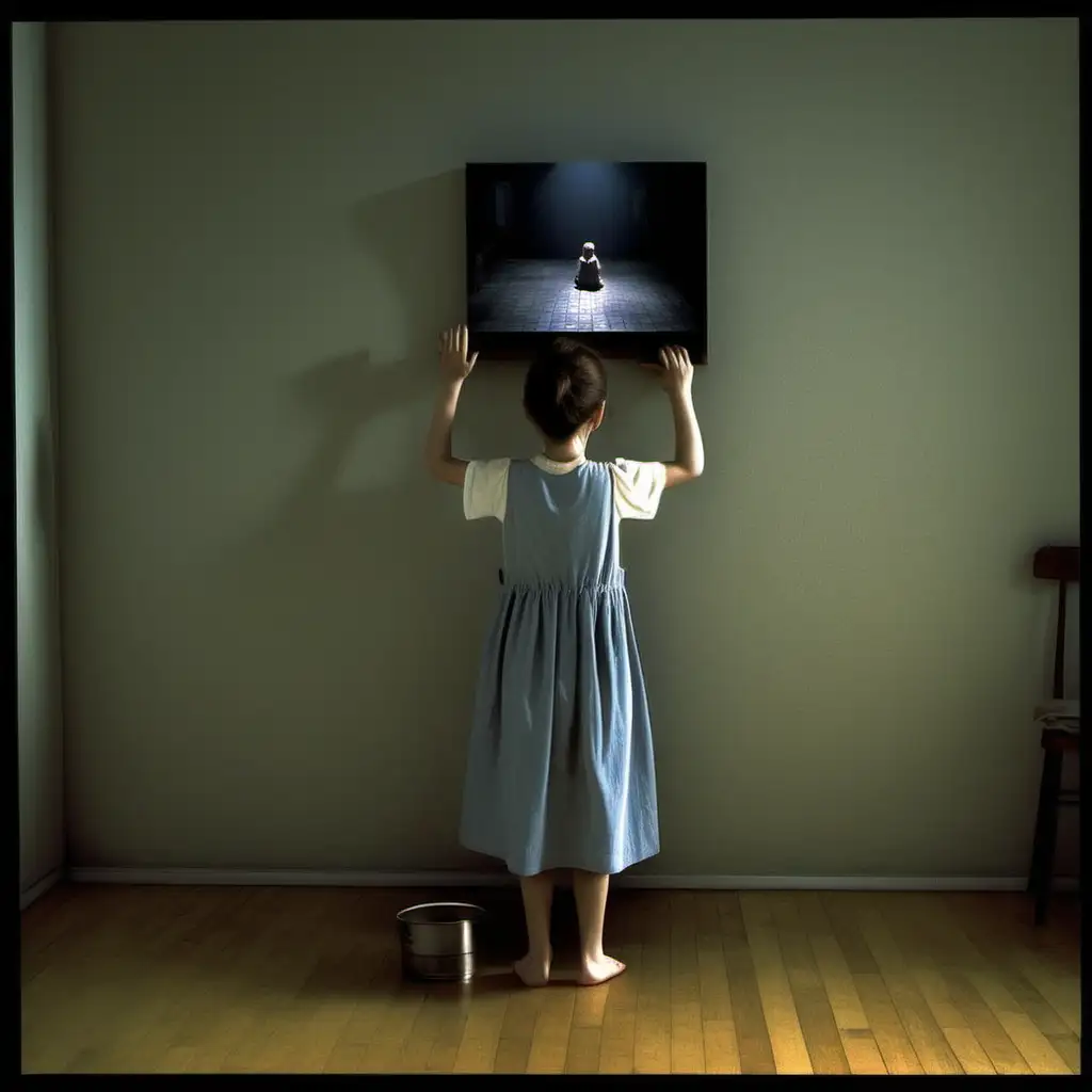 Everyday Household Acts Inspired Artwork in the Style of Bill Viola Chantal Akerman and Jan vankmajer