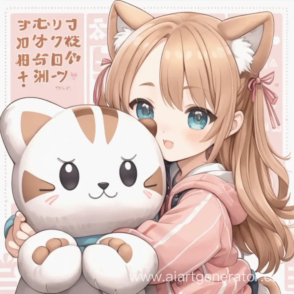 Adorable-Plush-Cat-Hug-Cute-Girl-Embracing-AnimeStyle-Toy