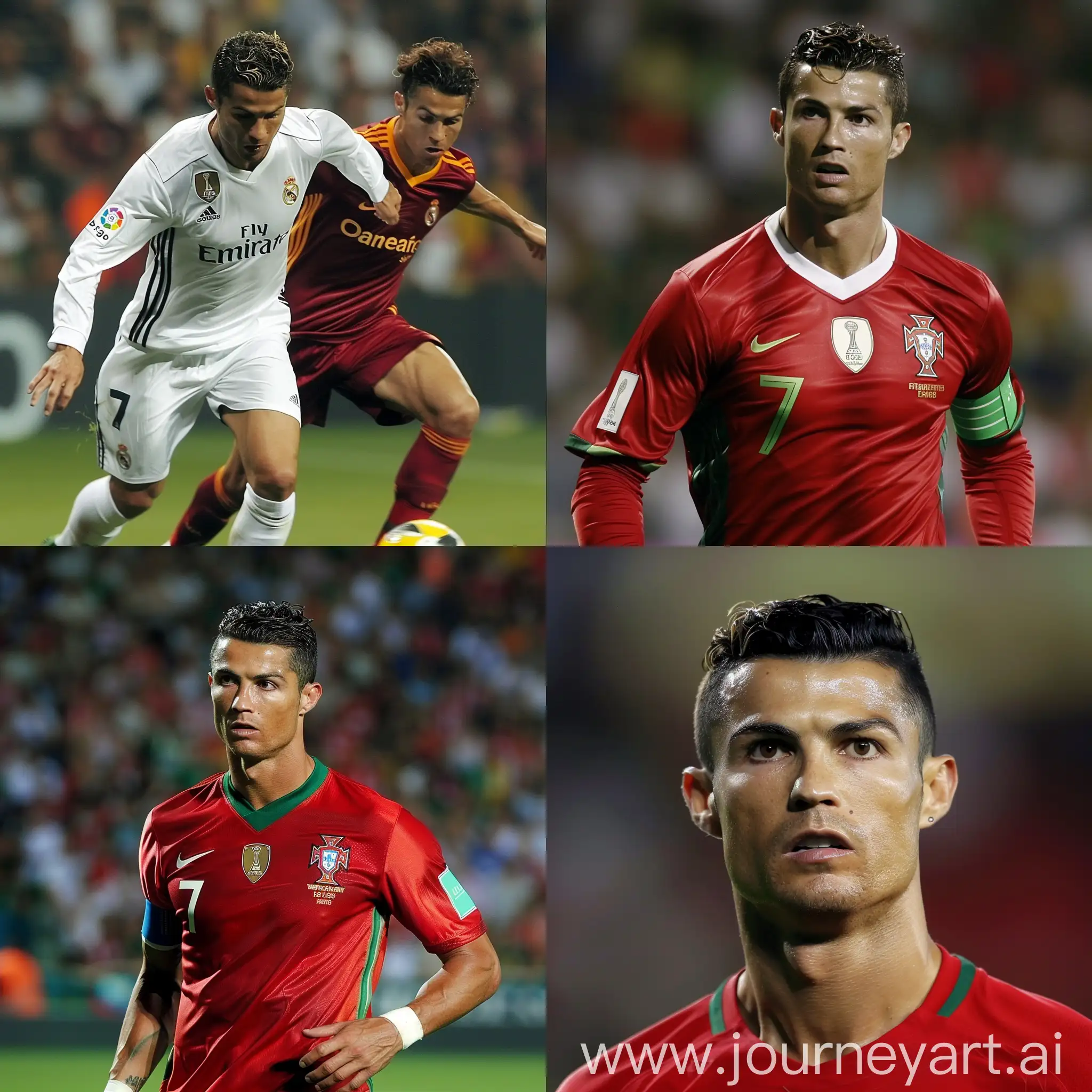 Cristiano-Ronaldo-Sporting-a-Lions-Mane