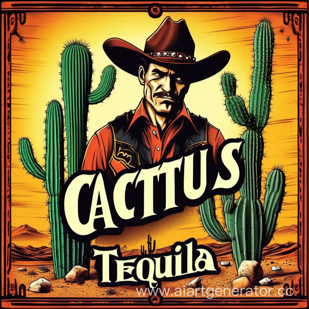 Cowboy-Mixing-Tequila-with-Cactus-Flavor