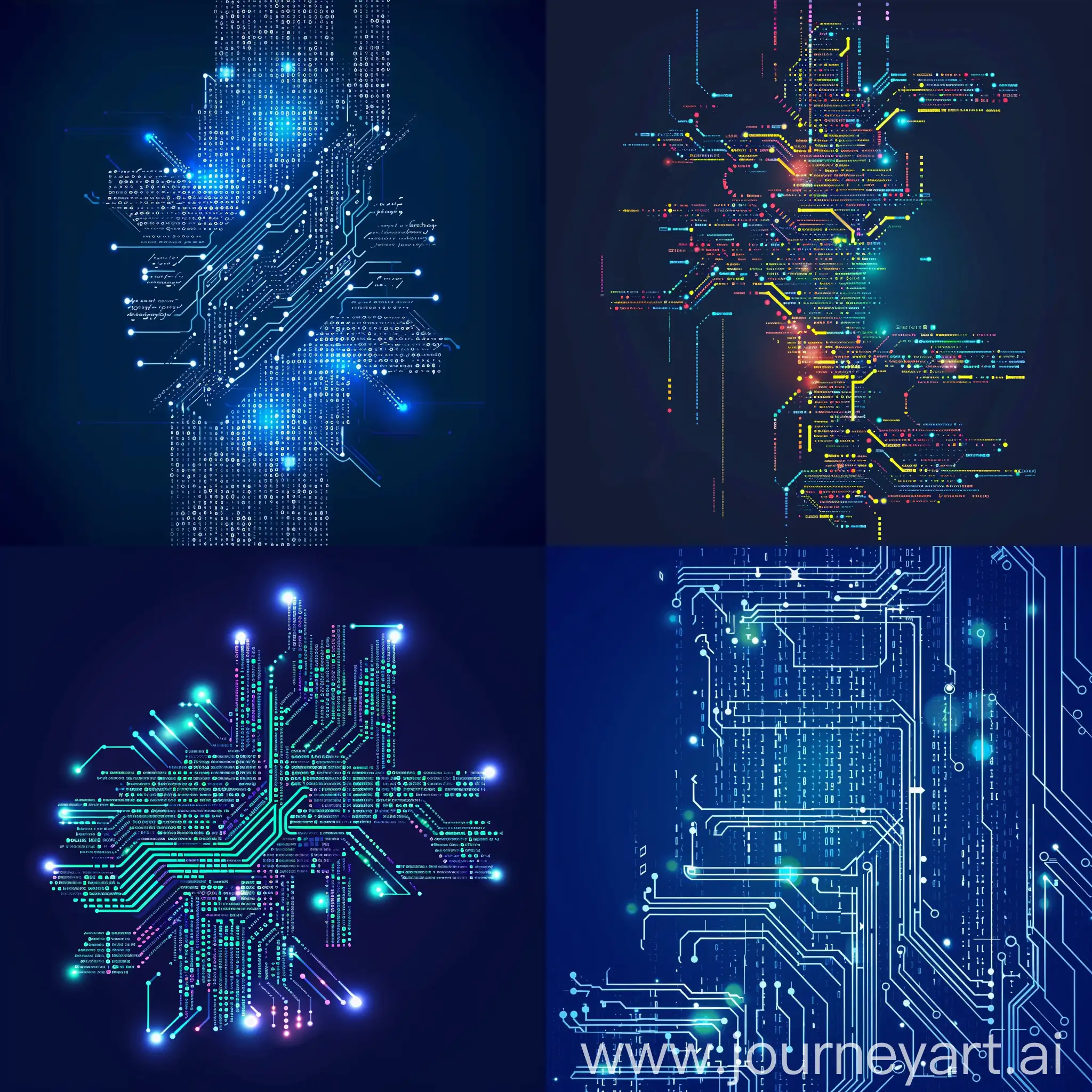Textual-Computer-Circuit-Board-Symbol-on-Bright-Background