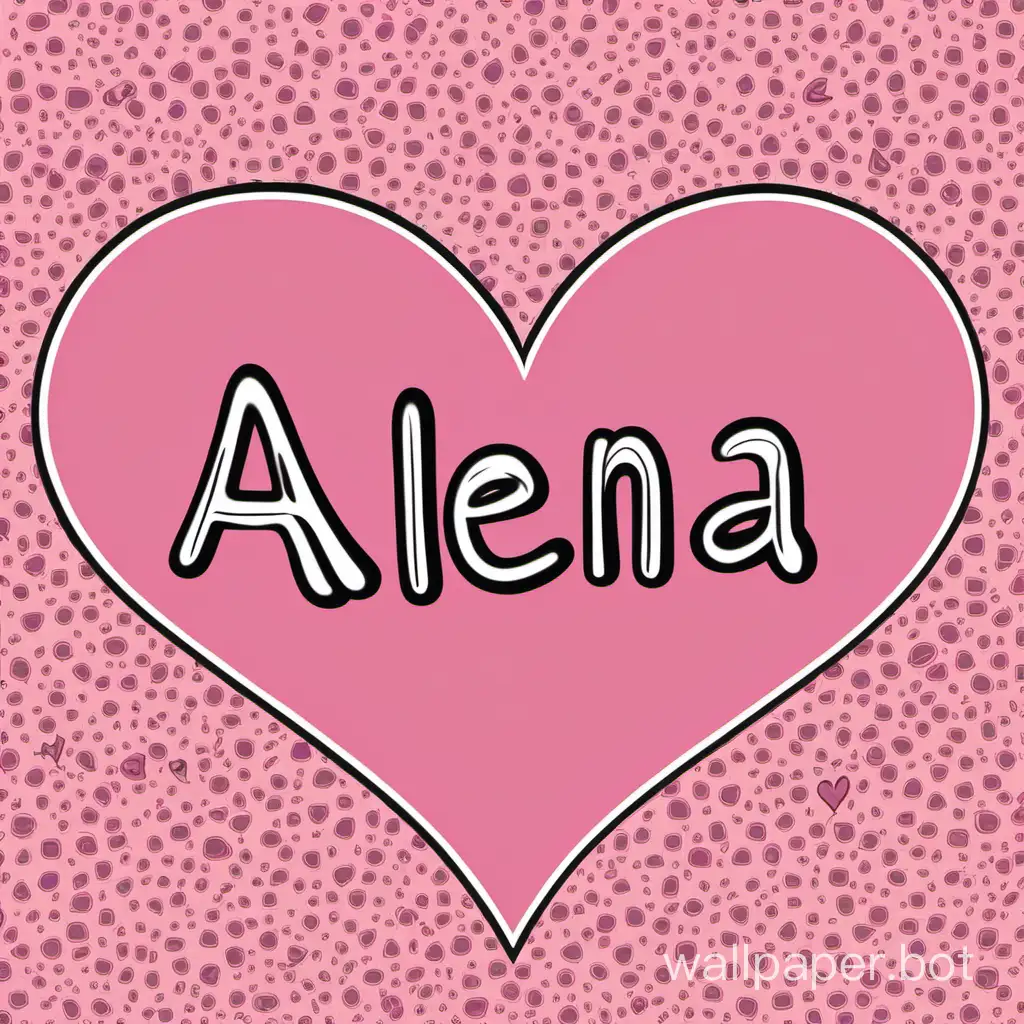 wallpaper with the name Alena, I love Alena