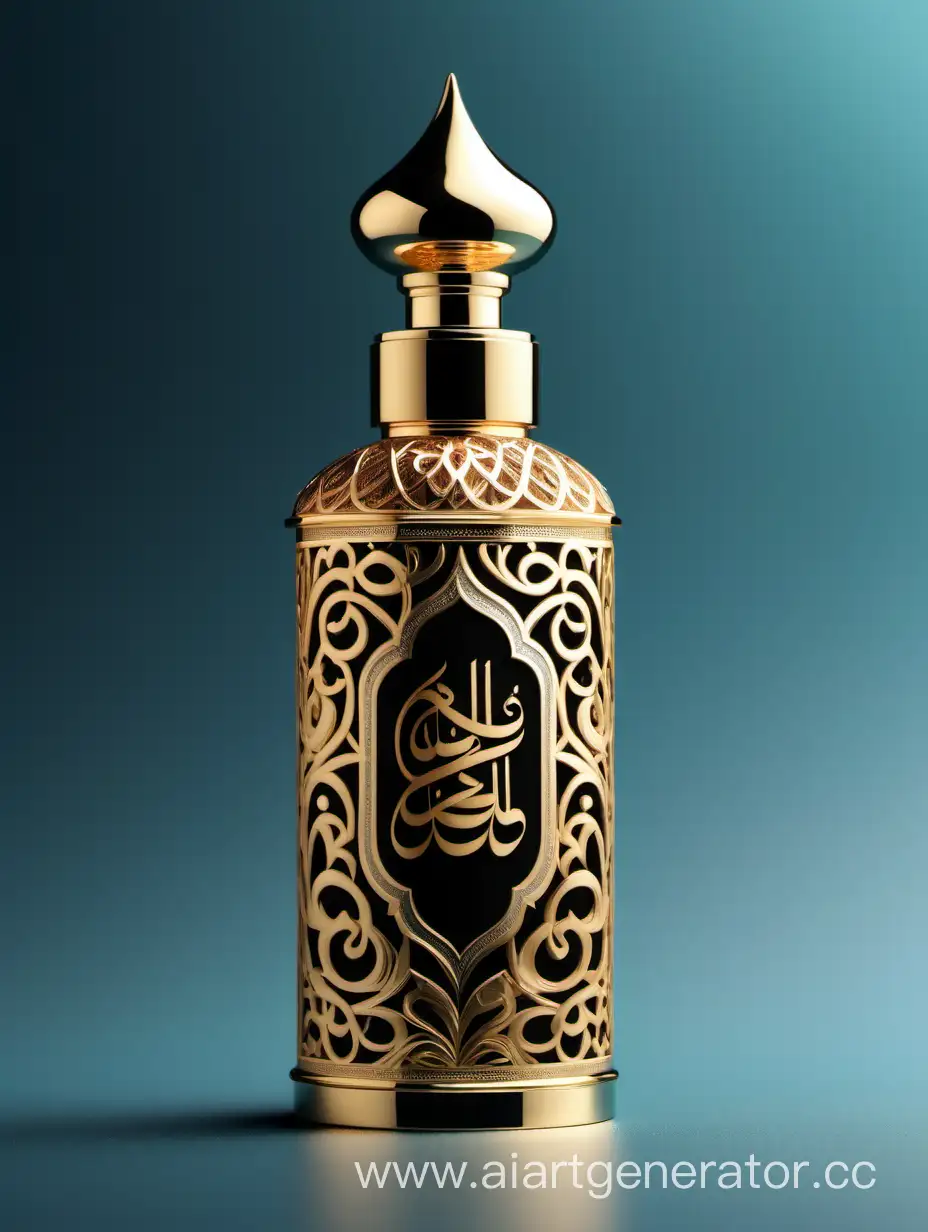 Exquisite-Luxury-Perfume-with-Arabic-Calligraphic-Ornamental-Long-Double-Height-Cap