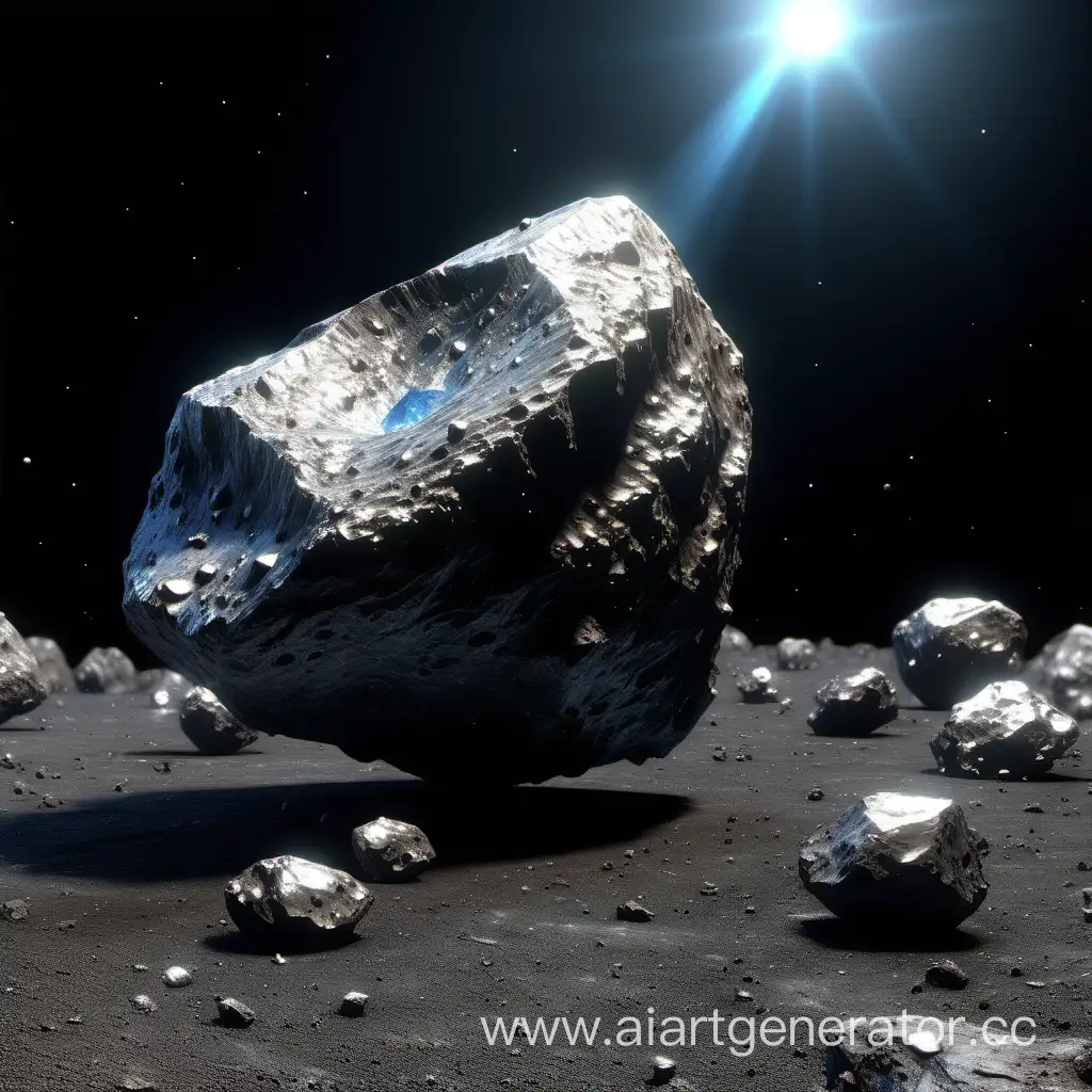 Photorealistic-Asteroid-Mining-Extracting-Valuable-Minerals-in-Space