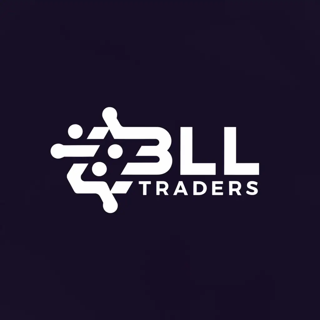 a logo design,with the text "BL Traders", main symbol:fiber optics,complex,clear background