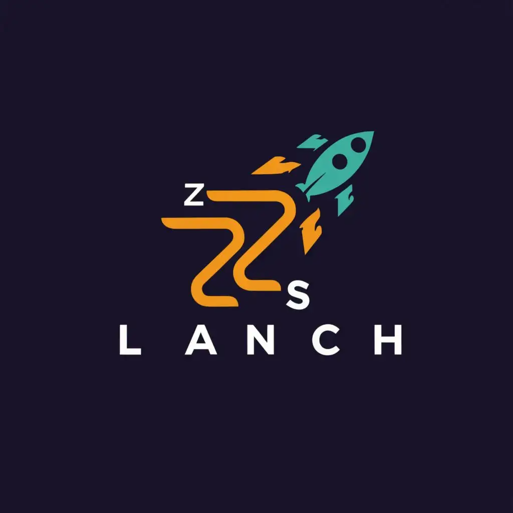 a logo design,with the text "ZEES LAUNCH", main symbol:Symbol,Moderate,clear background