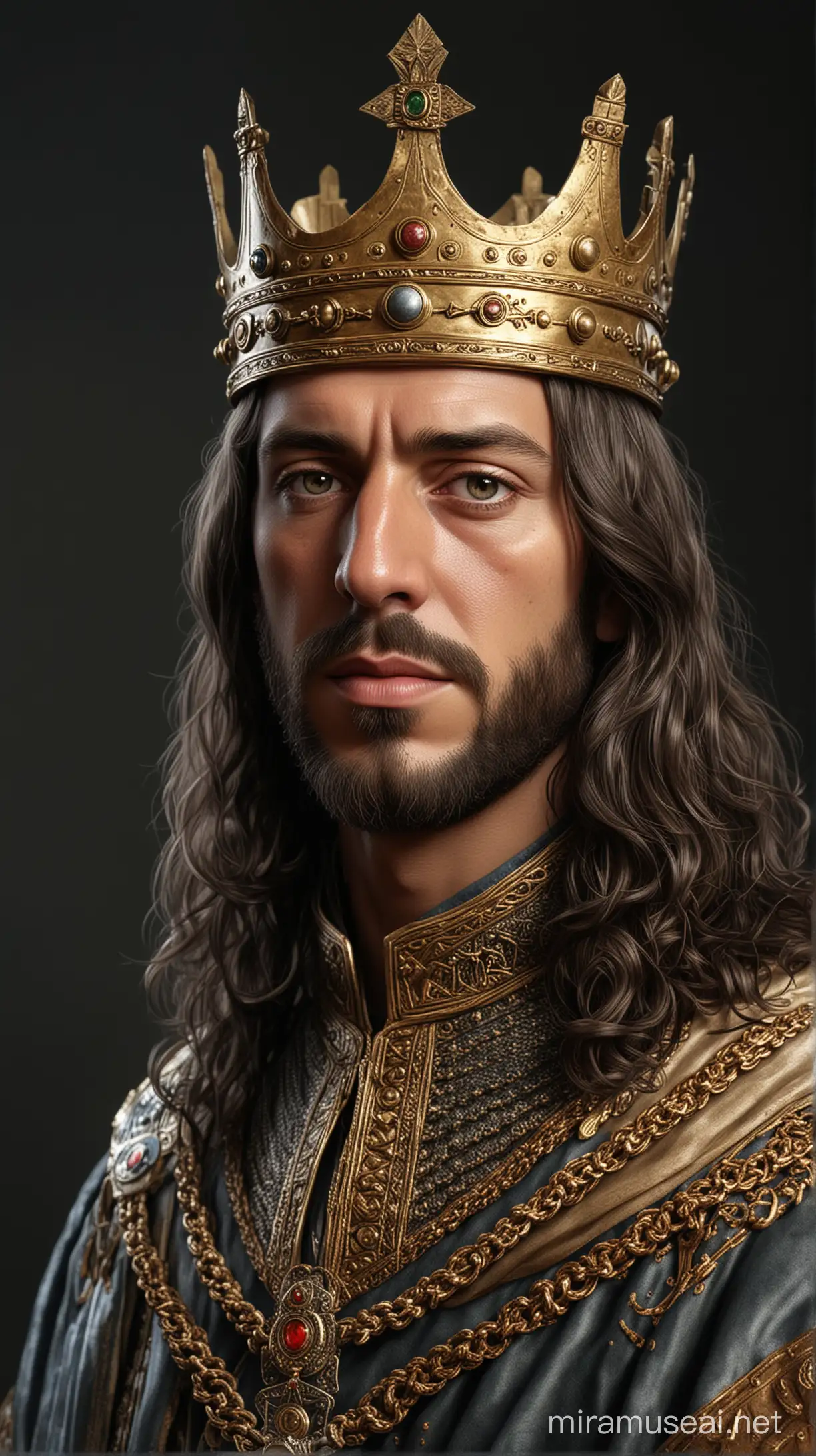 Photos of  king alexader .hyper realistic