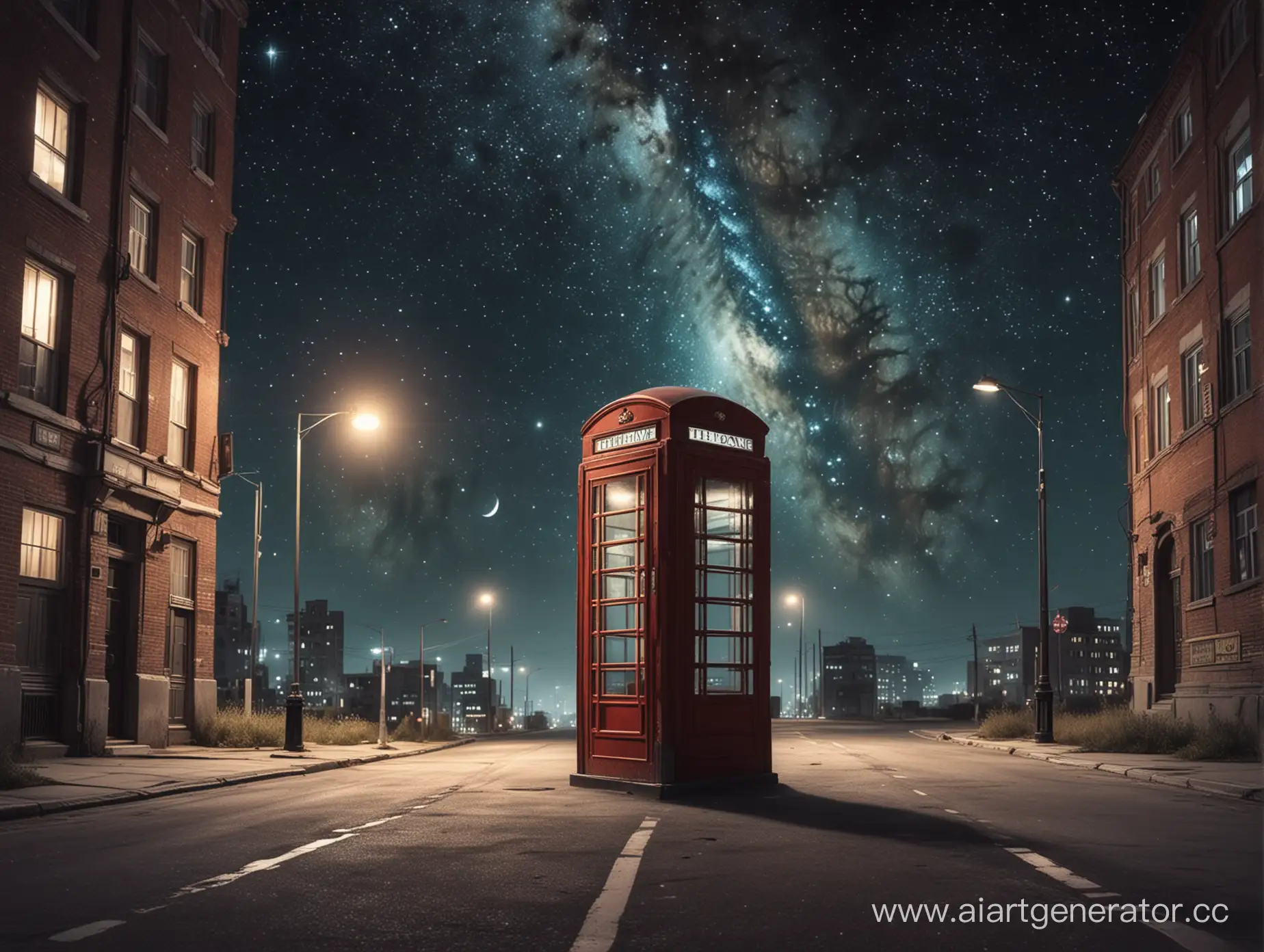 Urban-Skyline-with-Starlit-Portal-Telephone-Booth-Leading-to-Space