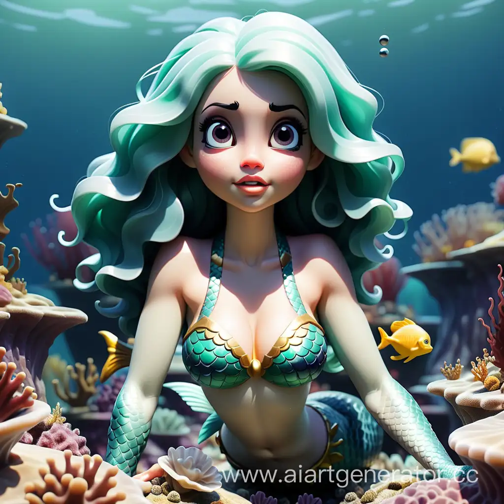 Curious-Mermaid-Marina-Exploring-Ocean-Mysteries