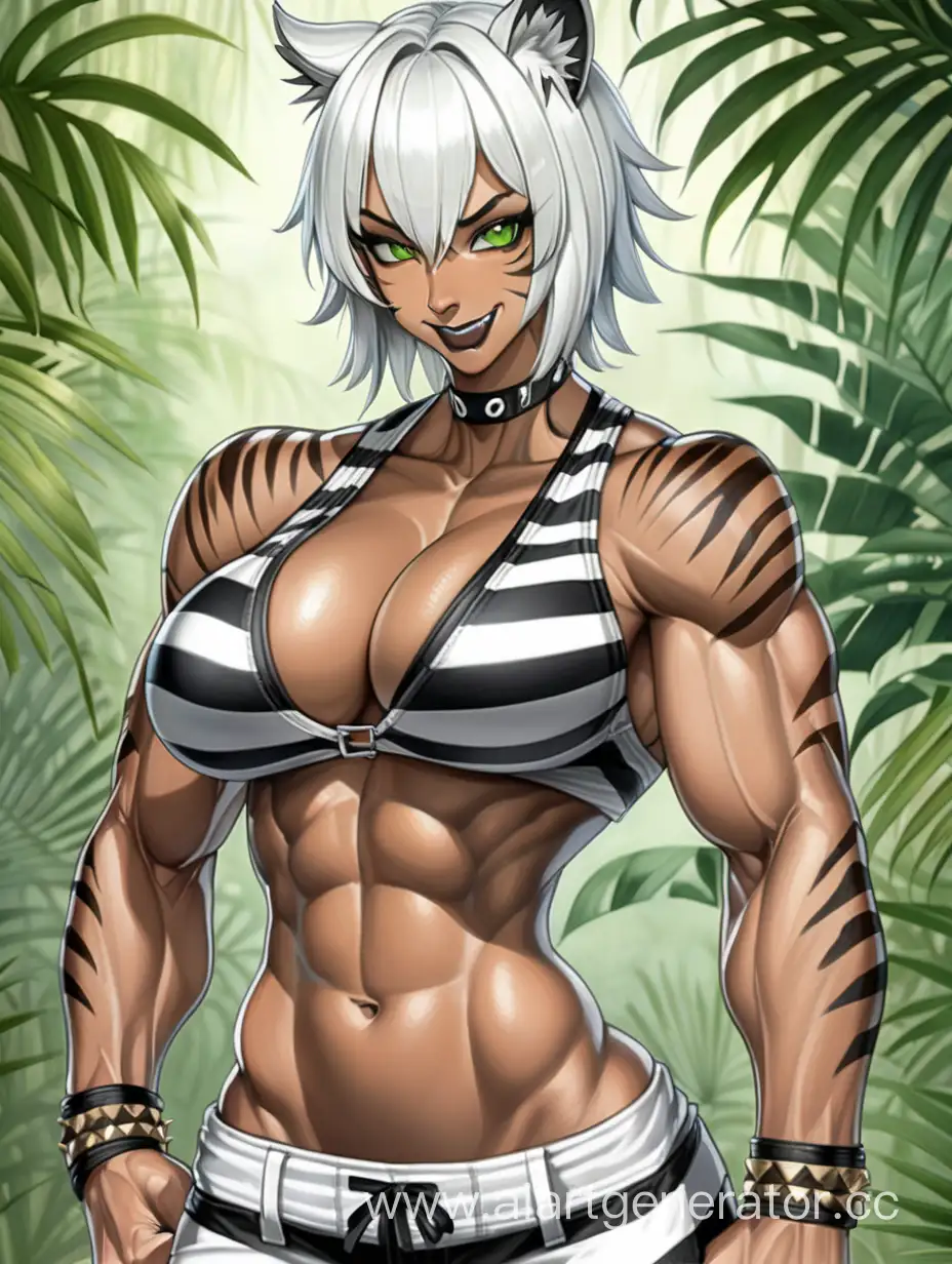 Seductive-Beastwoman-in-Jungle-Setting-with-Tiger-Features
