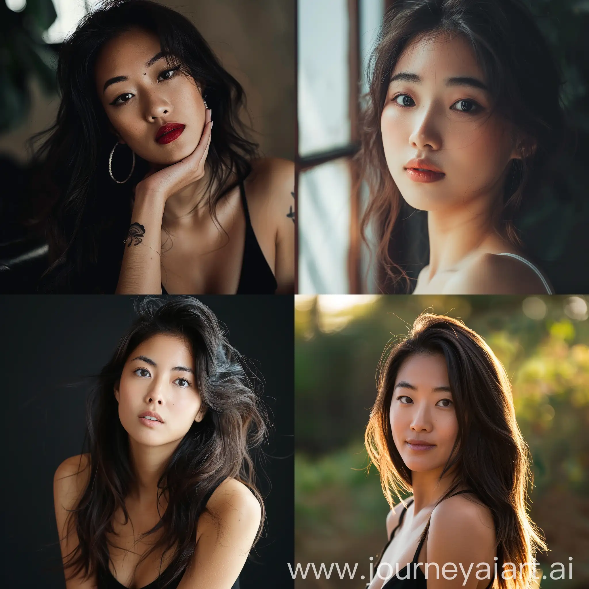 Stunning-Asian-Woman-Portrait-in-Square-Format