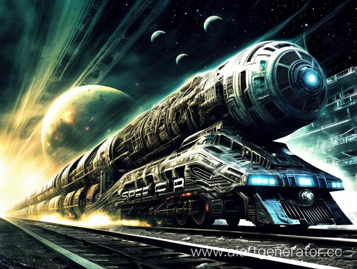ядерный паровоз, скорость, будущее, фантастика, космос
