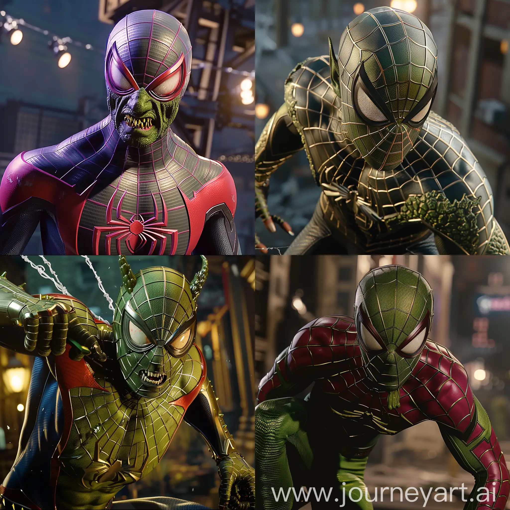 /imagine spiderman 3 ps5 game make green goblin character