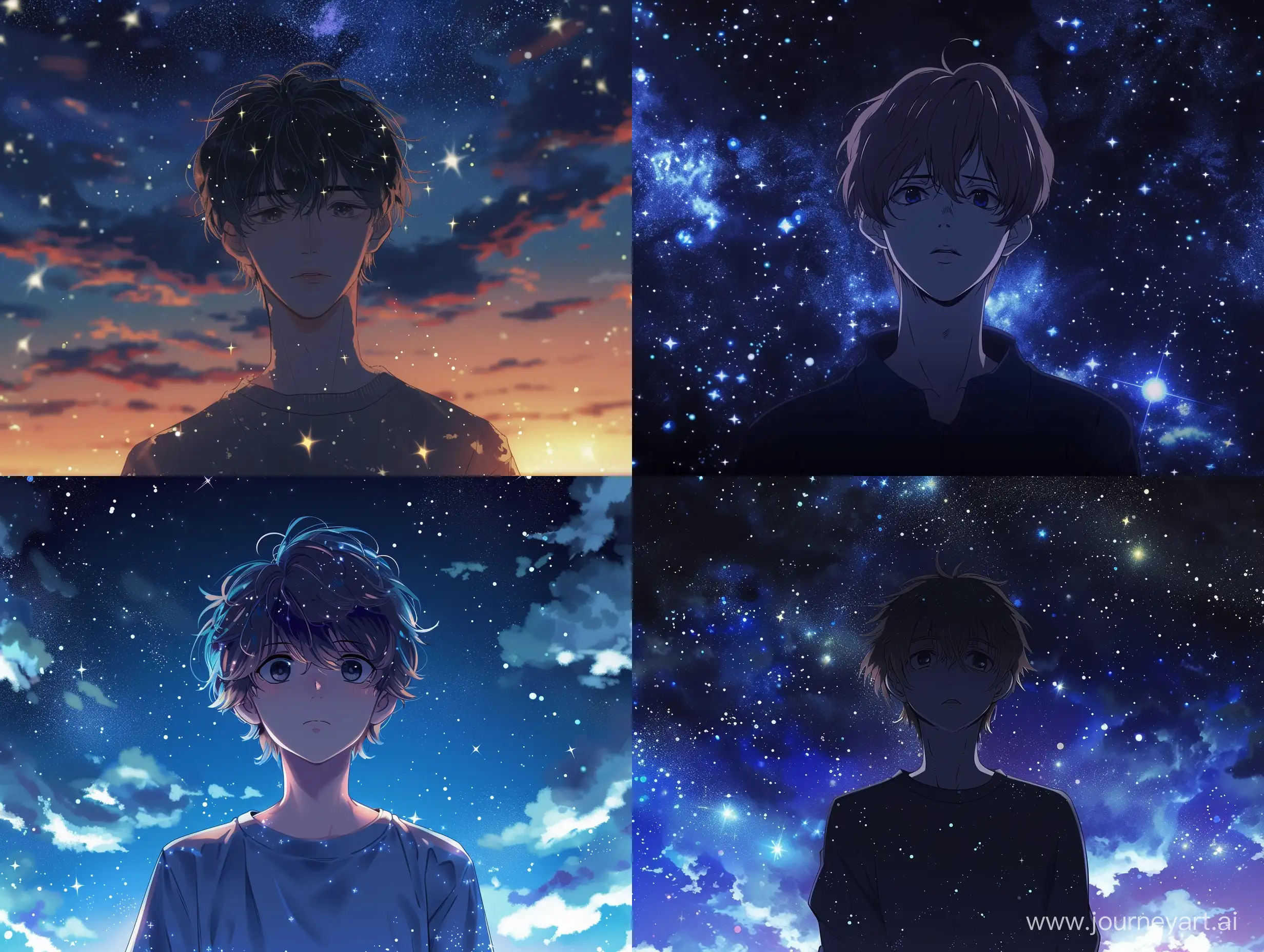 Anime-Character-Gazing-into-Starry-Sky