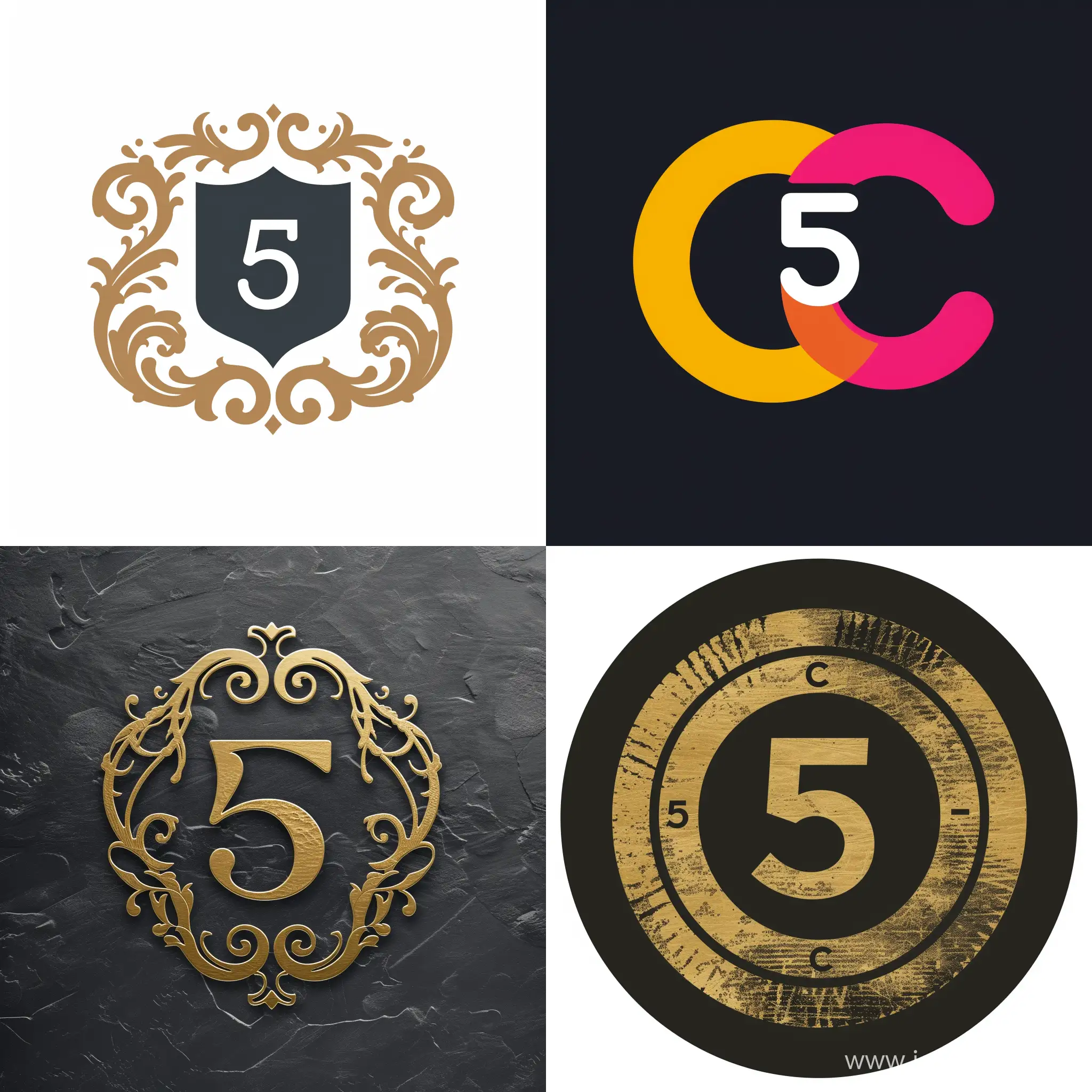 5C-Performing-Arts-Logo-Vibrant-Design-with-Central-5C-Emblem