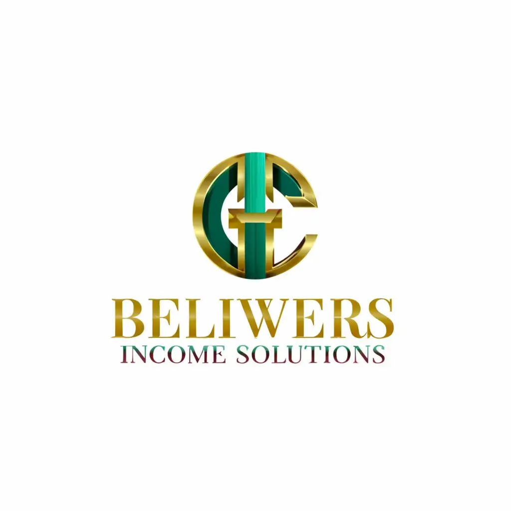 a logo design,with the text "Believers Income Solutions", main symbol:ghana money,Moderate,clear background