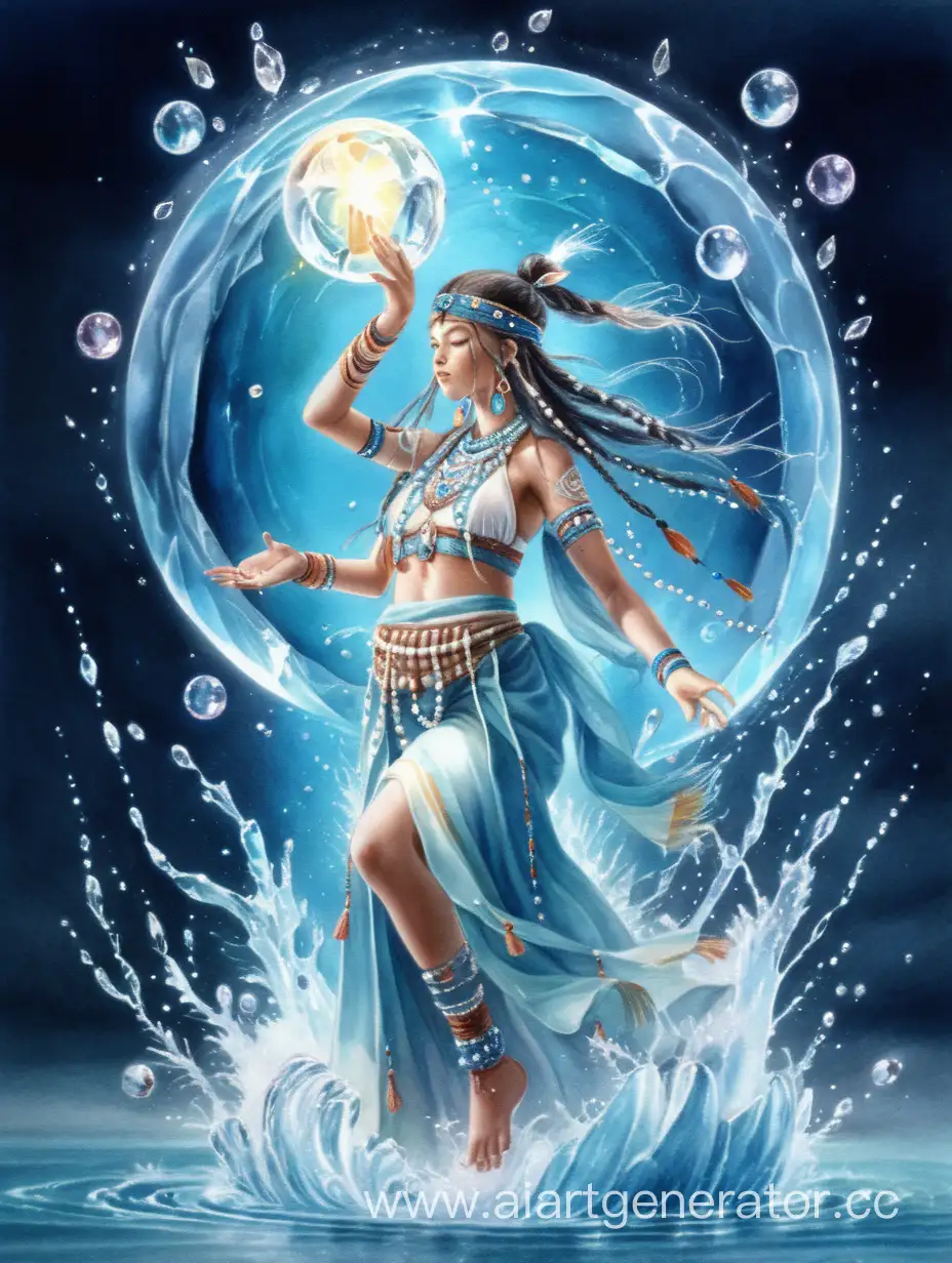 Enchanting-Water-Shaman-with-Sparkling-Pearls-and-Crystals