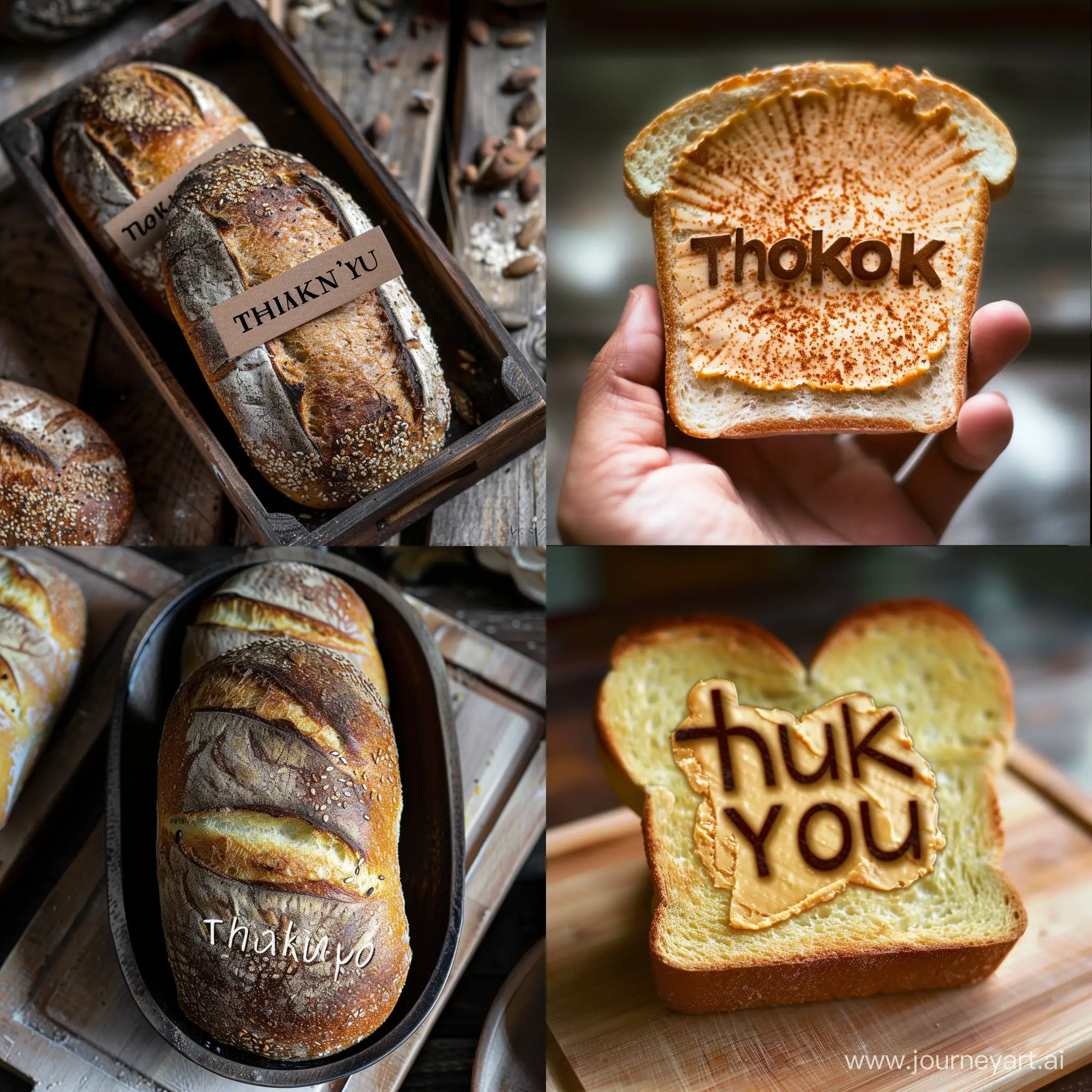 Joyful-Toast-Art-Creation-Thank-You-Spread-on-Bread