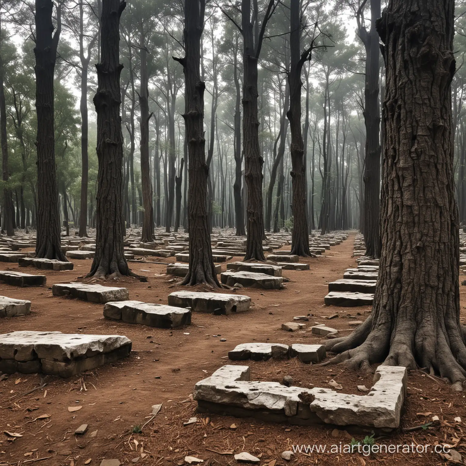 Sacred-Mausoleum-Homage-to-Fallen-Warriors-in-Stone-Tombs