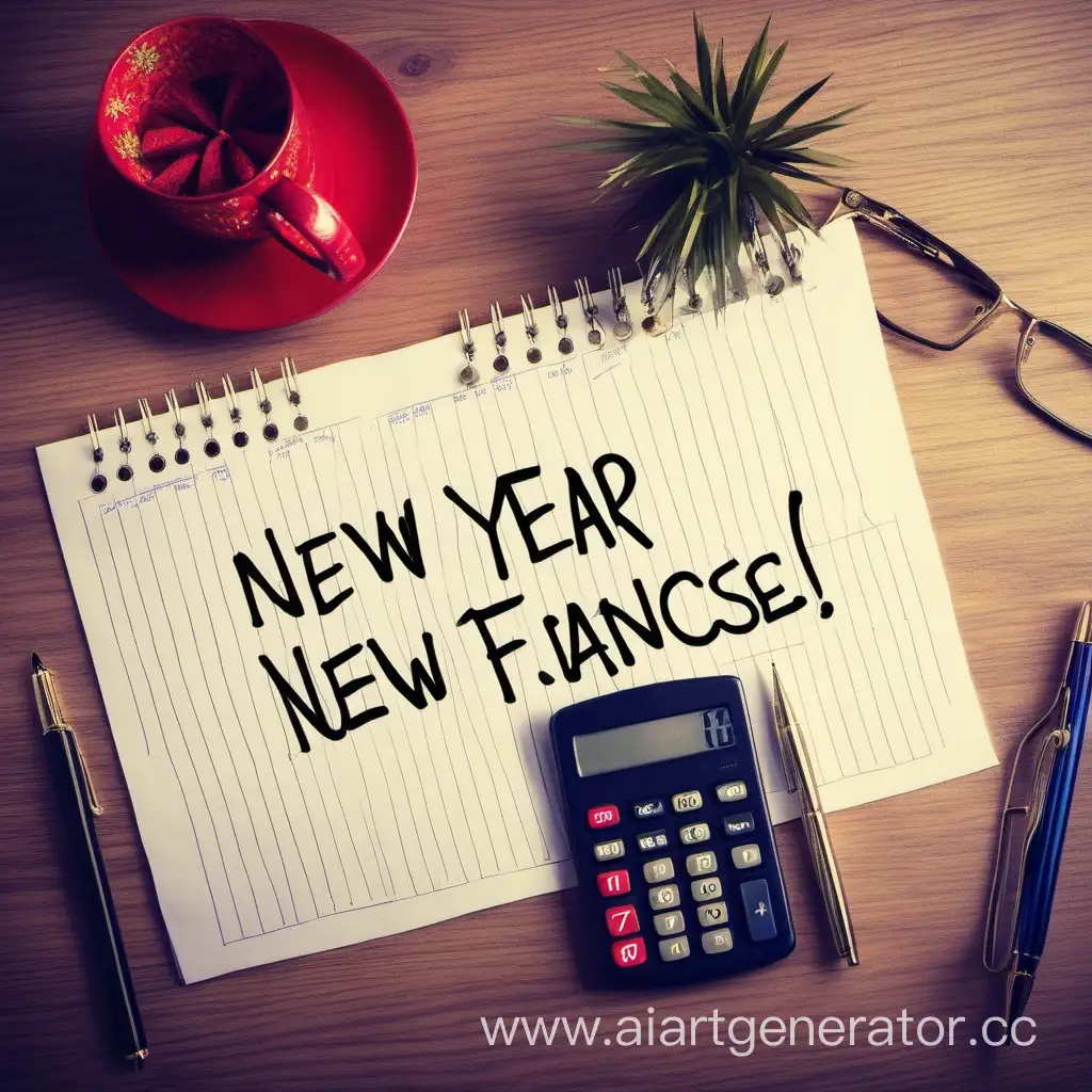 Мирные новогодние финансы, публикация к новому году для блога по инвестированию