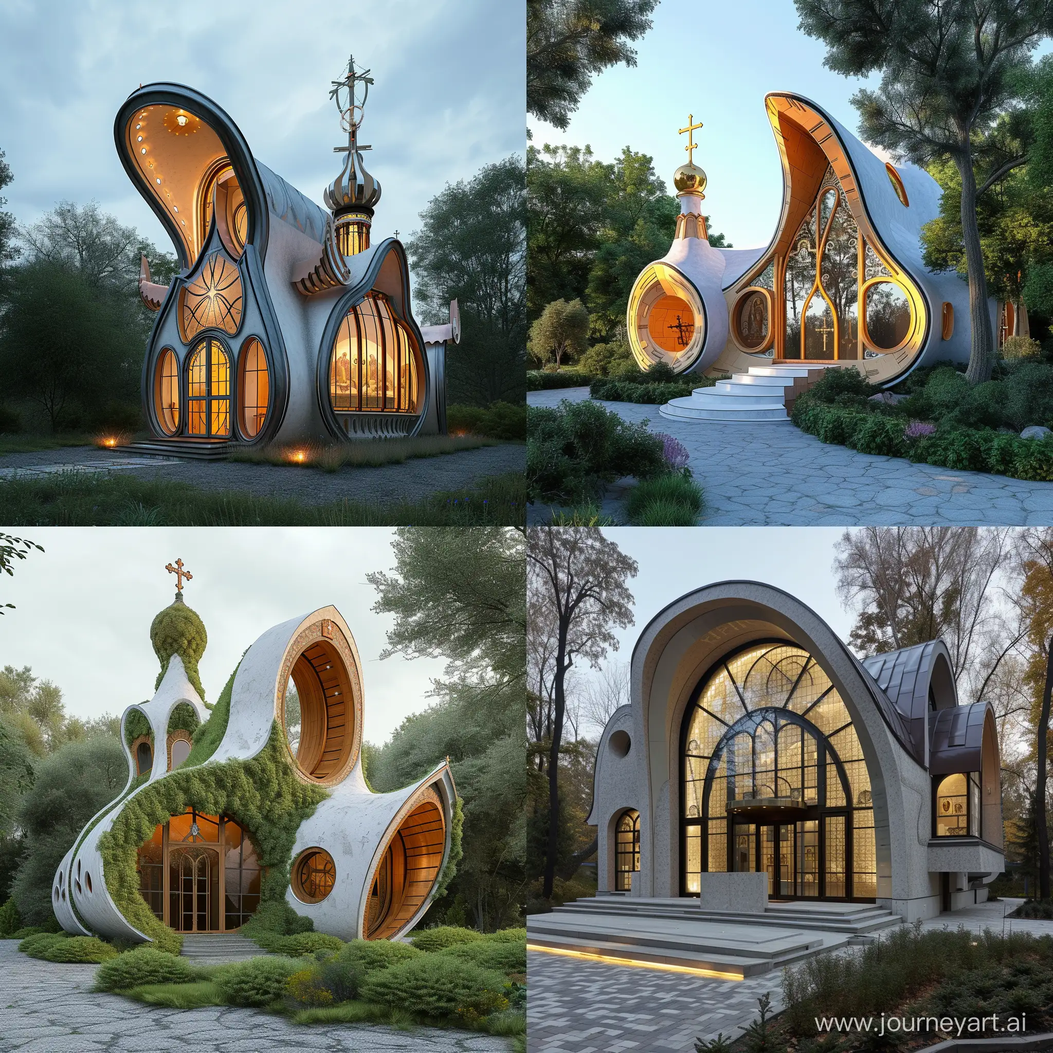 Orthodox-Chapel-in-BioTech-Architectural-Style