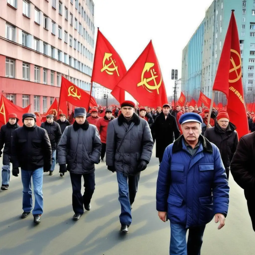 Contemporary Workers Protest in Russia