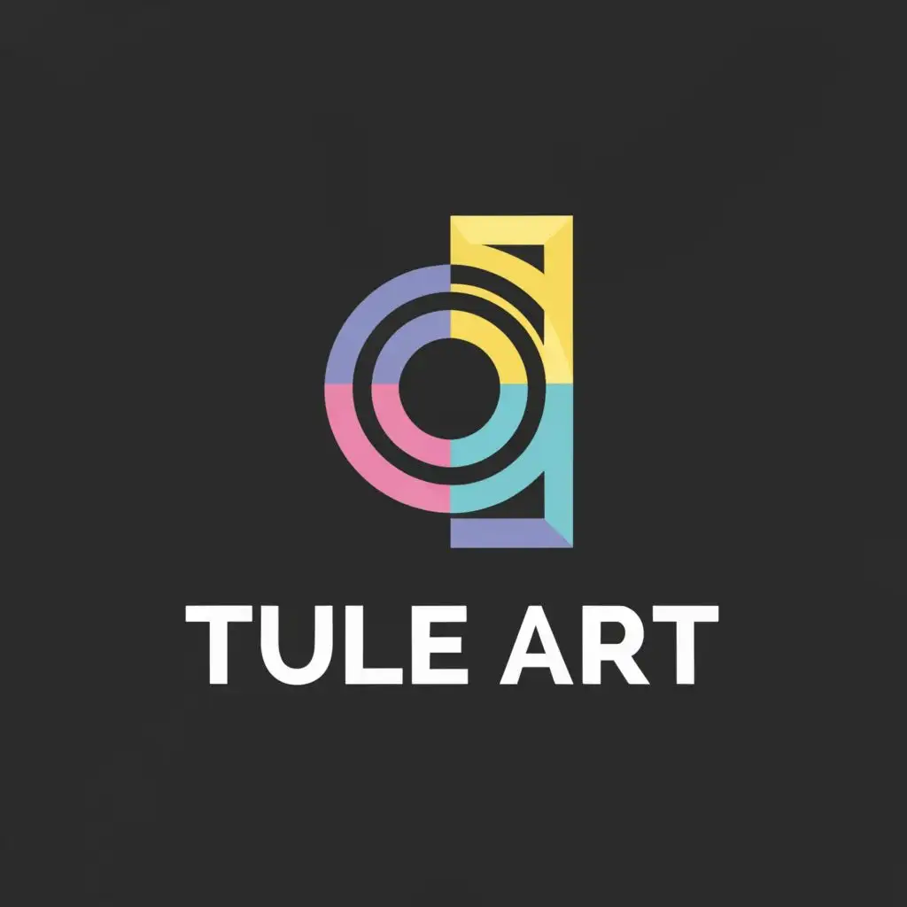 a logo design,with the text "Tule Art", main symbol:Artist,Moderate,clear background