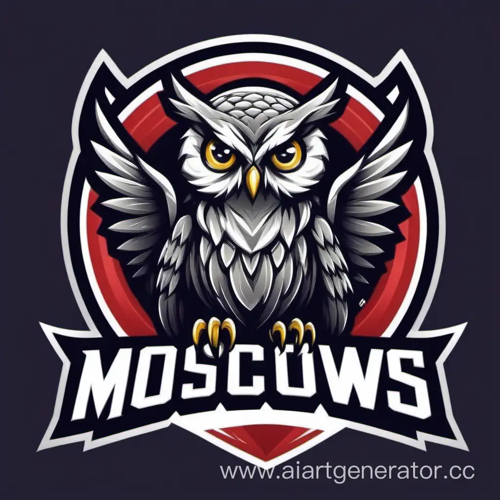 Dynamic-Moscow-Owls-Team-Logo-Design-for-Impactful-Branding