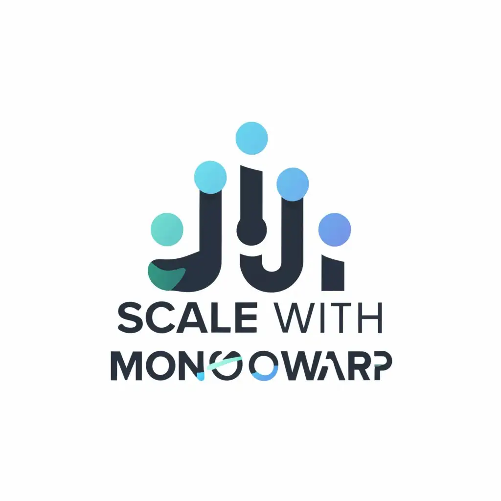 a logo design,with the text "sCale with Monowar", main symbol:Growing Business,Moderate,be used in Technology industry,clear background