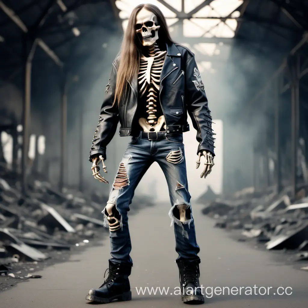 Rebellious-Skeleton-Biker-with-Long-Hair-Leather-Jacket-and-Ripped-Jeans