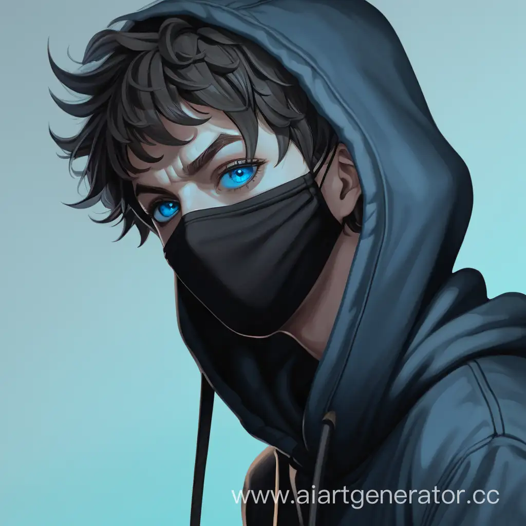Mysterious-Hooded-Figure-with-Tousled-Hair-and-Piercing-Blue-Eyes