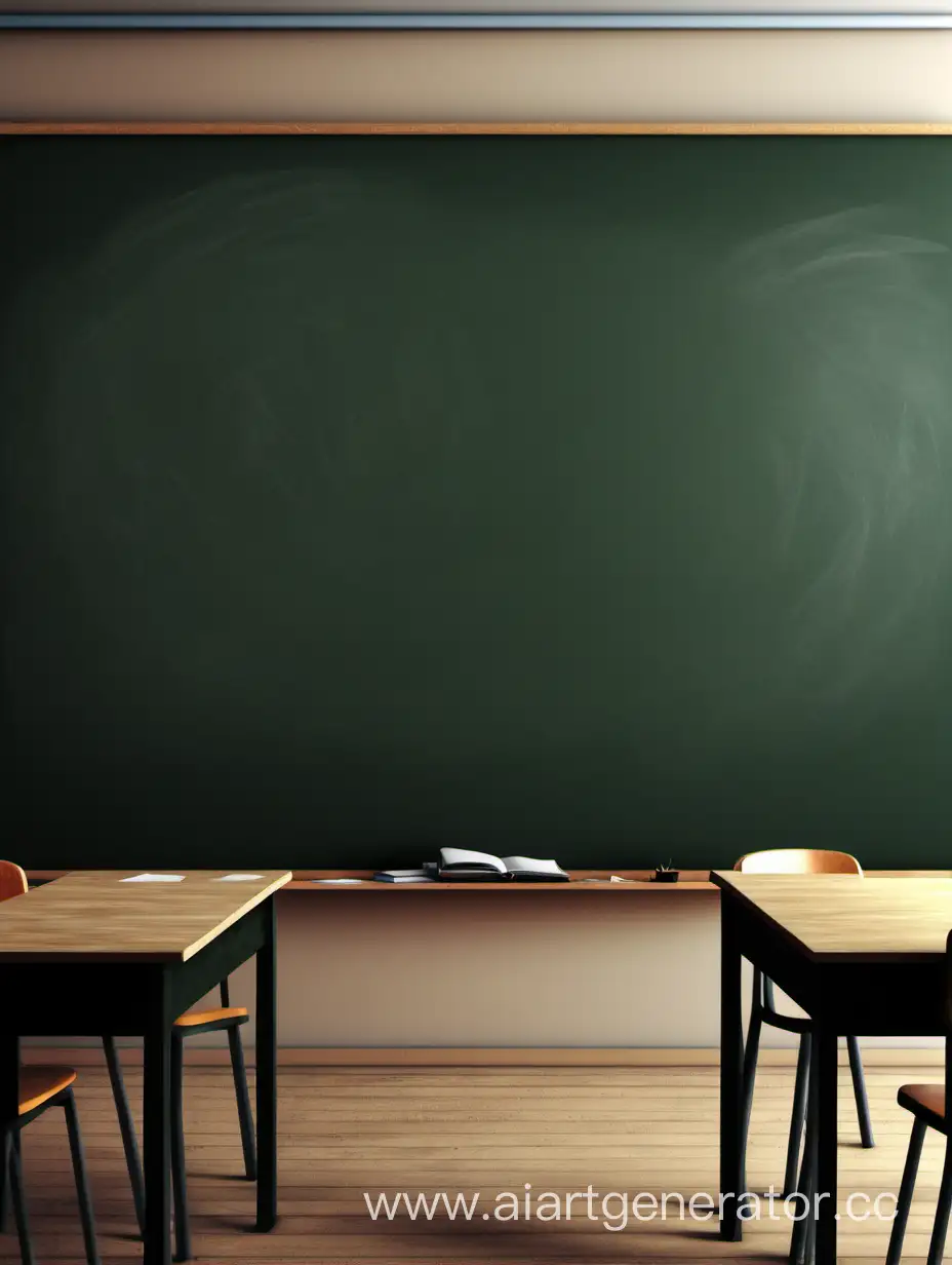 Realistic-Classroom-Scene-with-Blackboard