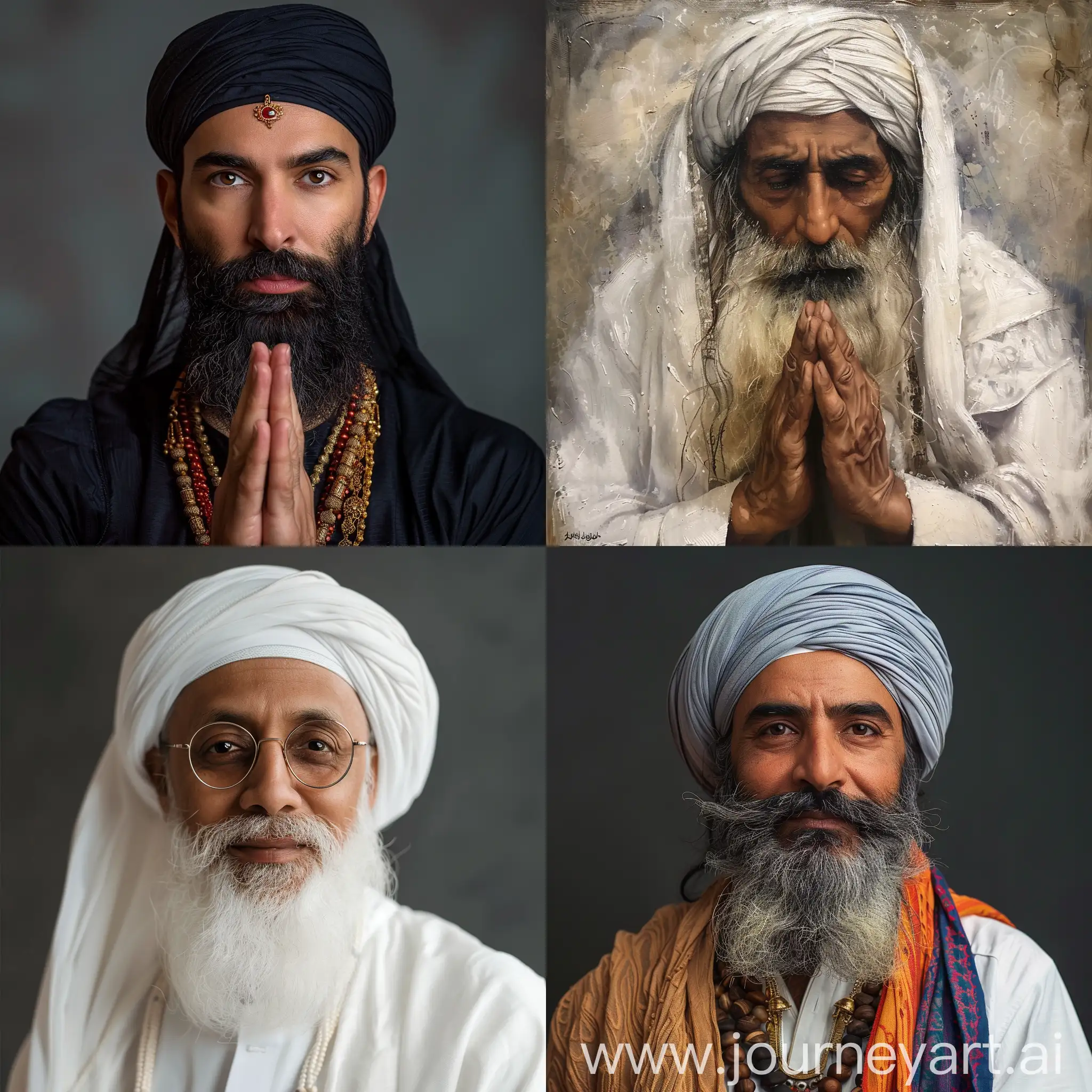 Spiritual-Sheikh-Praying-in-Traditional-Garb