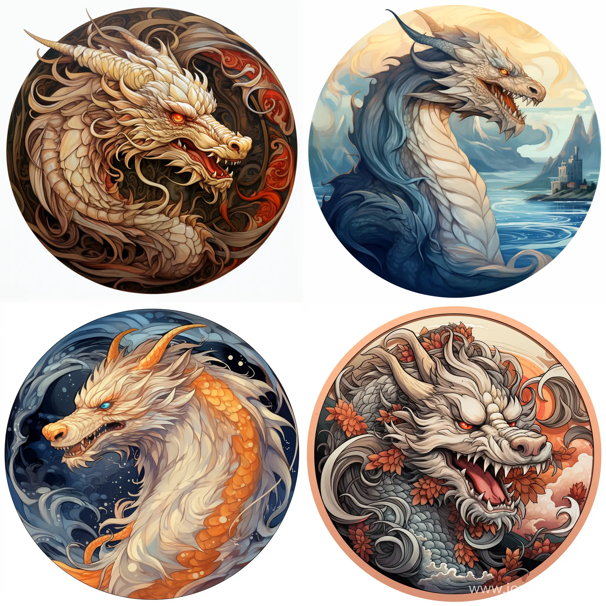 Circular-Dragon-Art-Unique-Fantasy-Creature-in-a-11-Aspect-Ratio