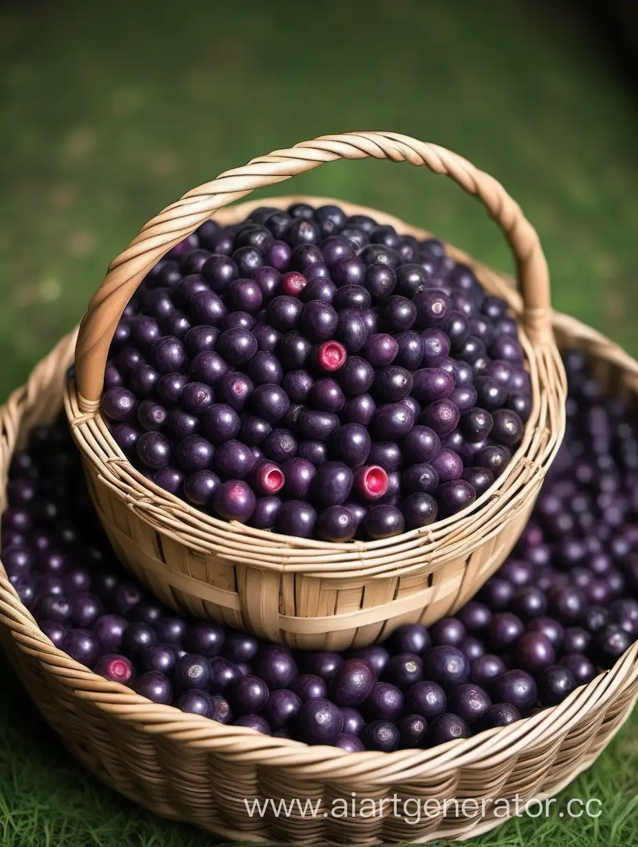 Freshly-Harvested-Aa-Berries-in-Wooden-Basket-Vibrant-Purple-Superfood-Bounty