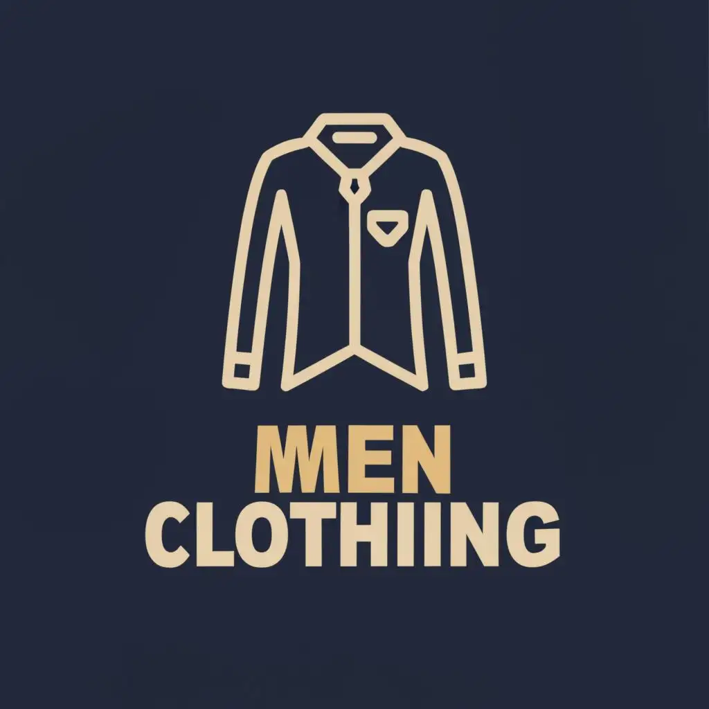 logo, Shirt
Pant
, with the text "Men clothing", 