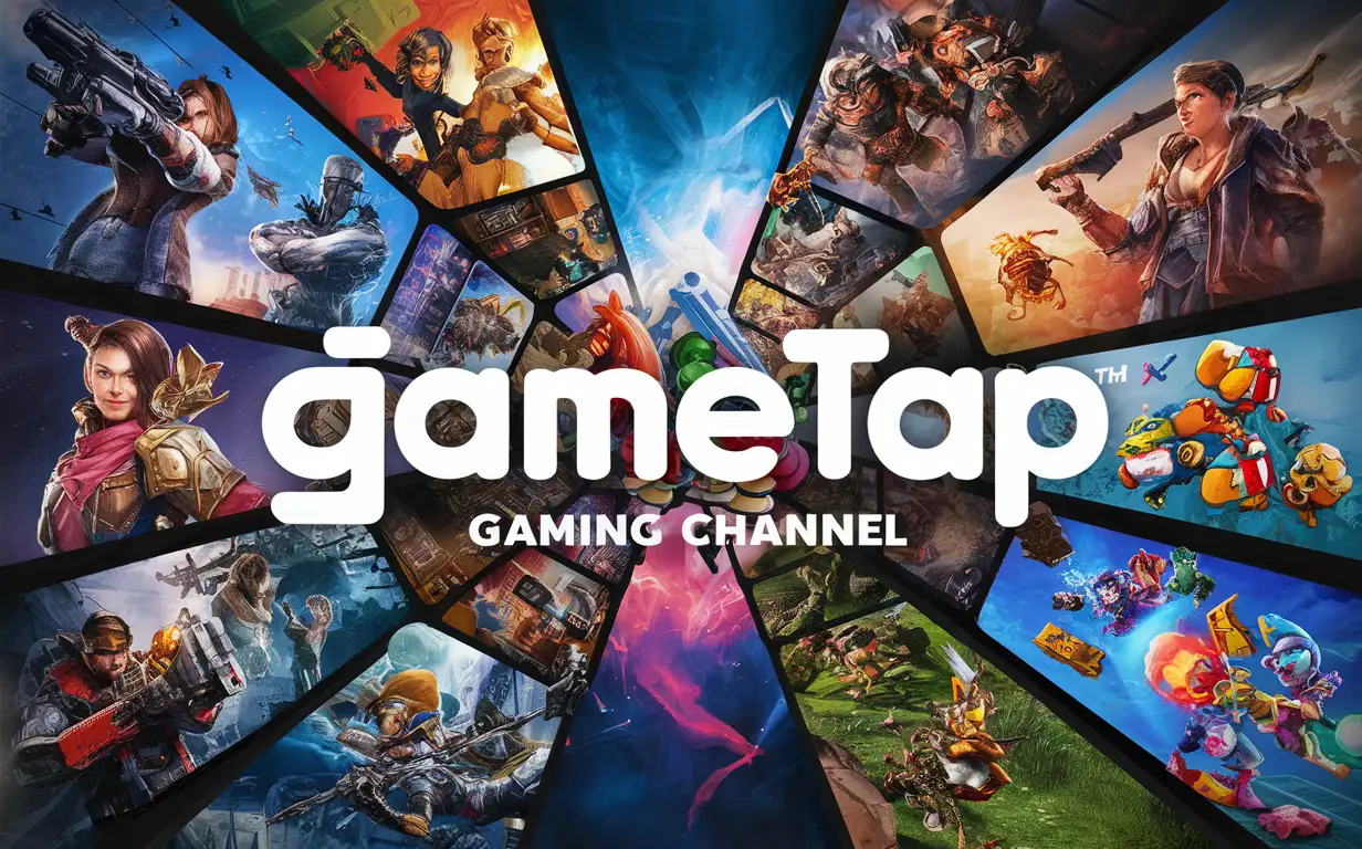 Банер для игрового канал GameTap основной контент в котором являются игры 
