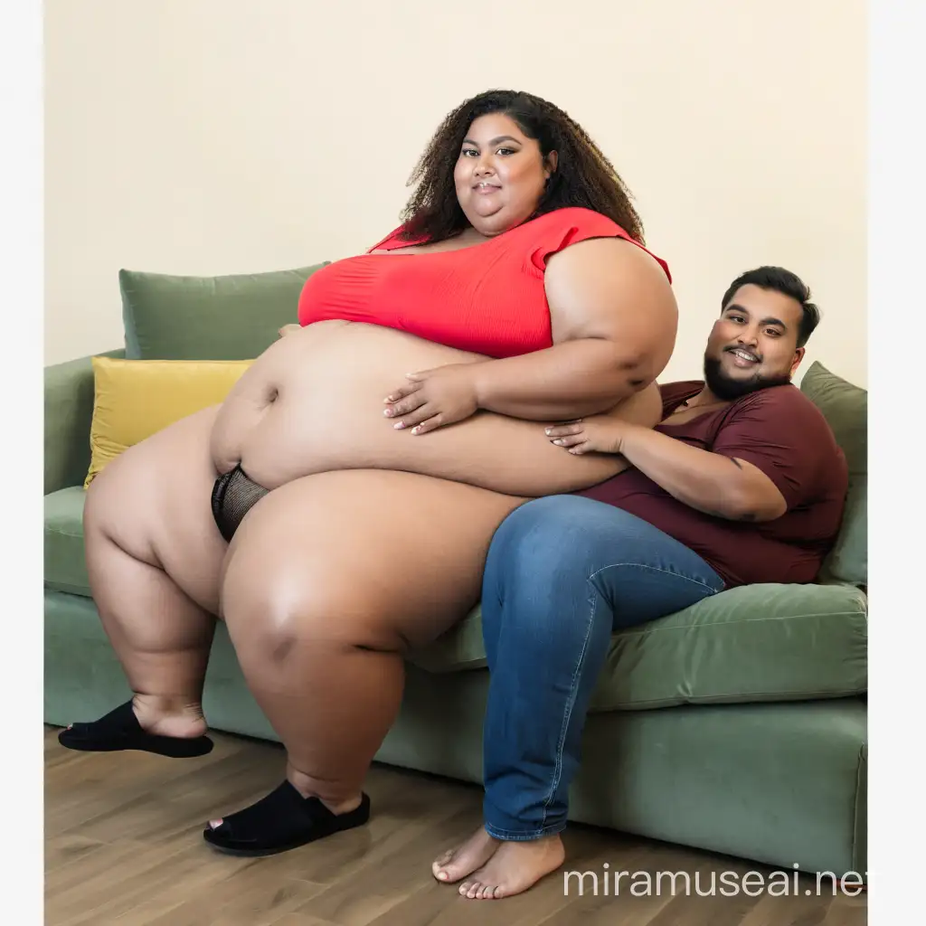 Make her more obese and naked