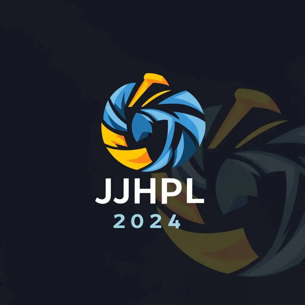 a logo design,with the text "jhpl 2024", main symbol:sportswear brand,complex,clear background