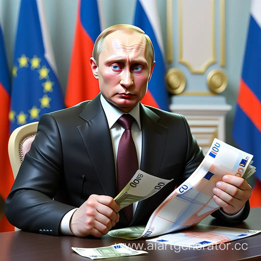 Владимир Путин ломает евро союз
