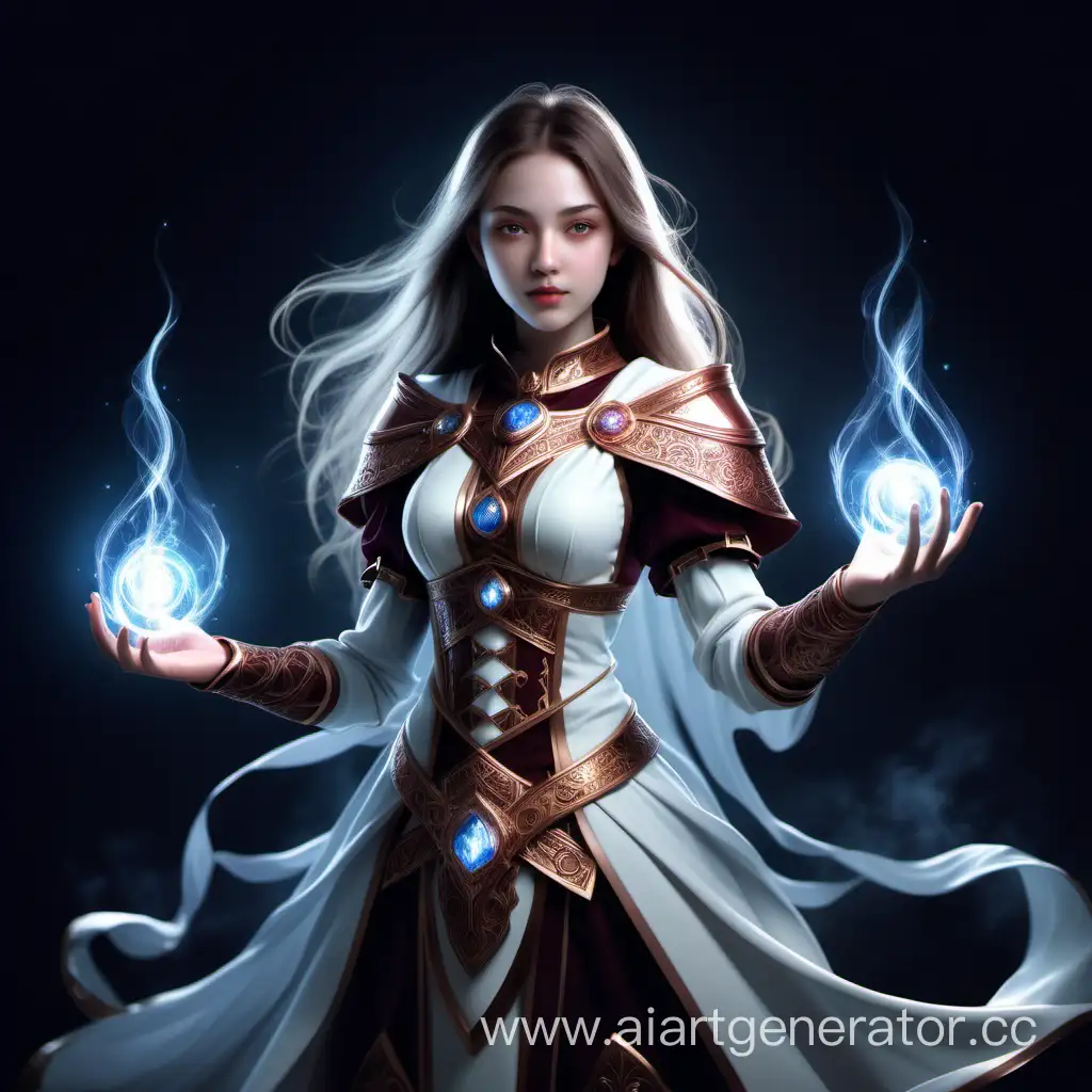 Girl of noble lineage with magical abilities