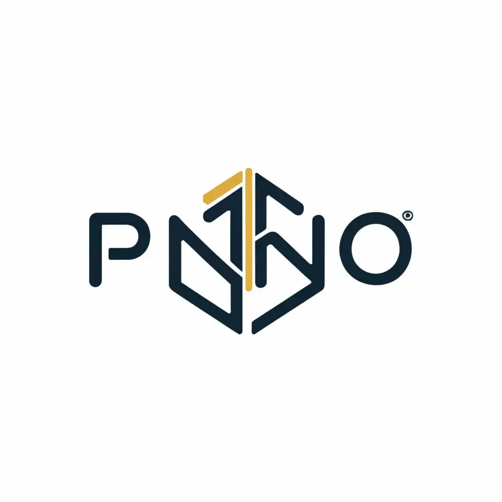 a logo design,with the text "Pno", main symbol:Floors windows ,complex,be used in Construction industry,clear background