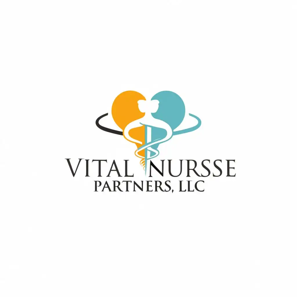LOGO-Design-For-Vital-Nurse-Partners-LLC-Harmonizing-Healthcare-and-Law-in-Home-Family-Industry