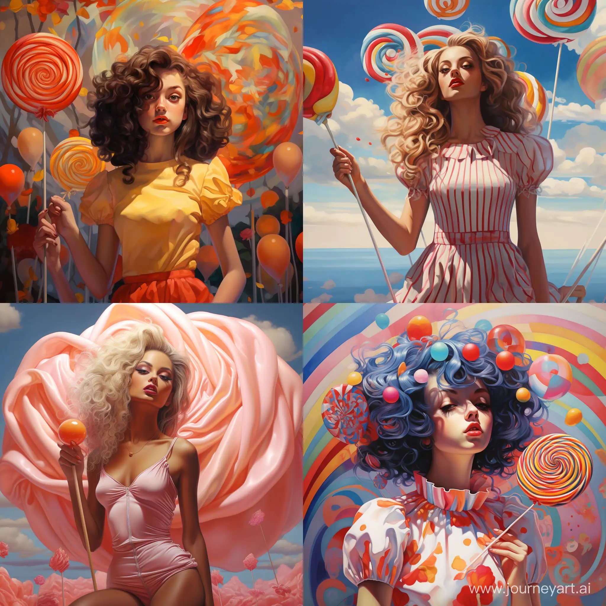 Colorful-Lollipop-Delight-Sweet-and-Vibrant-Candy-Art