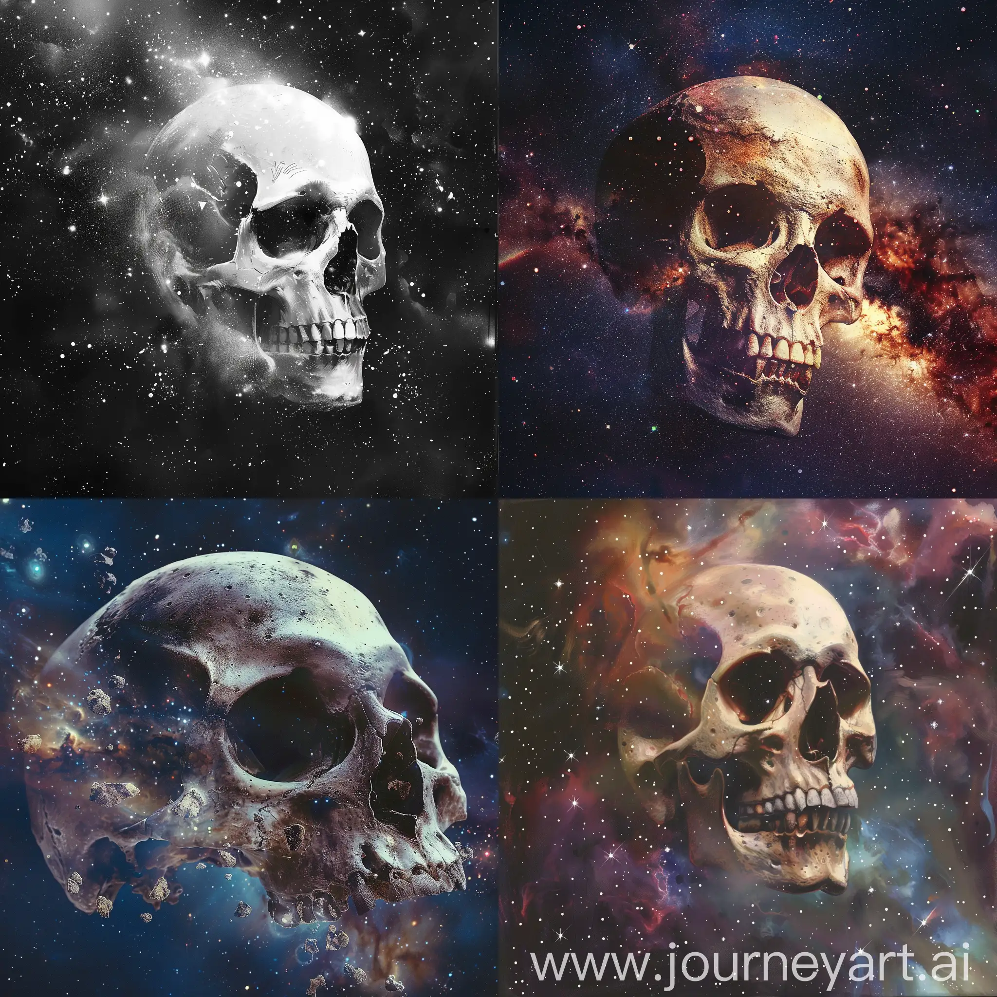 Skull-in-Space-Artwork-Eerie-Cosmic-Scene-with-Skull