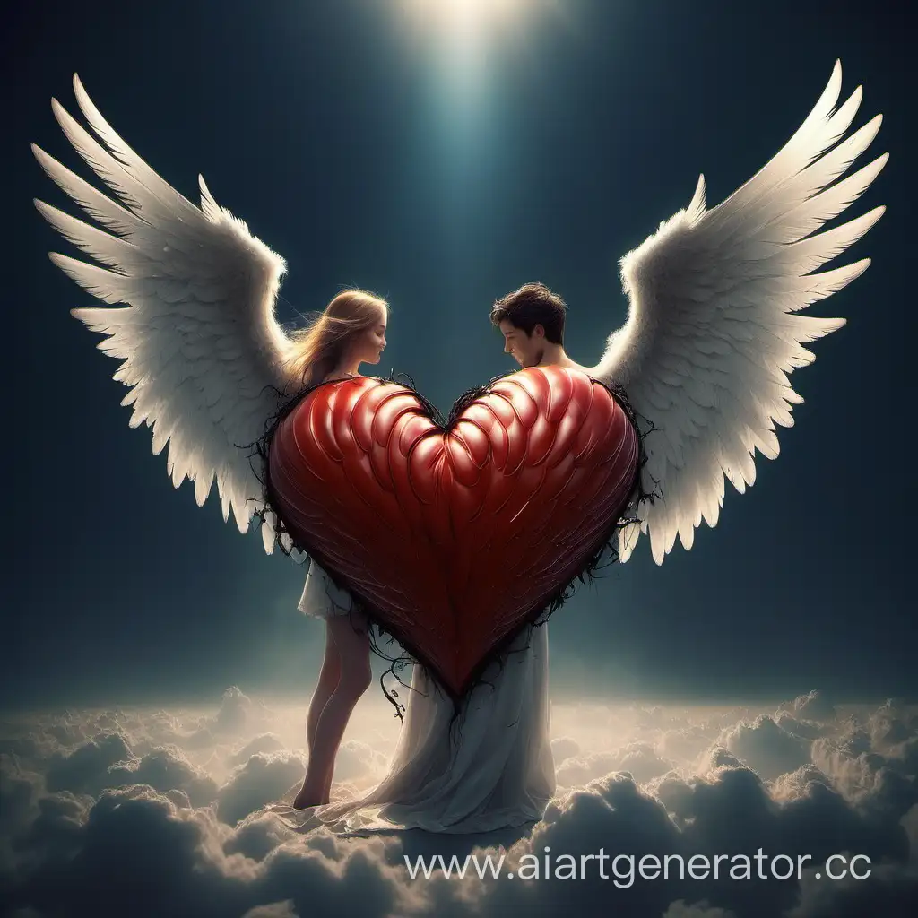 Romantic-Couple-Embracing-with-Angelic-Wings