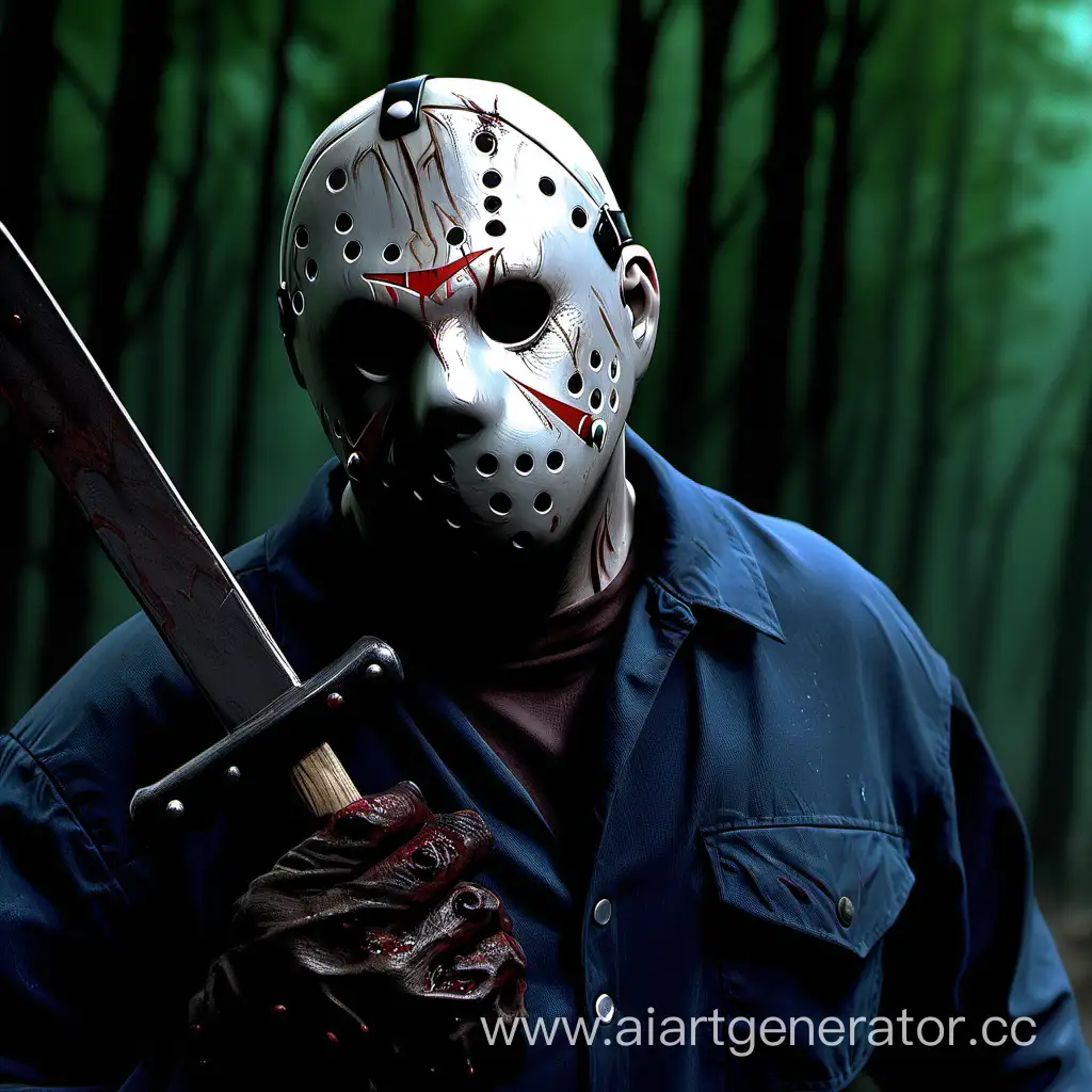 Menacing-Jason-Voorhees-Stalking-in-Moonlit-Forest