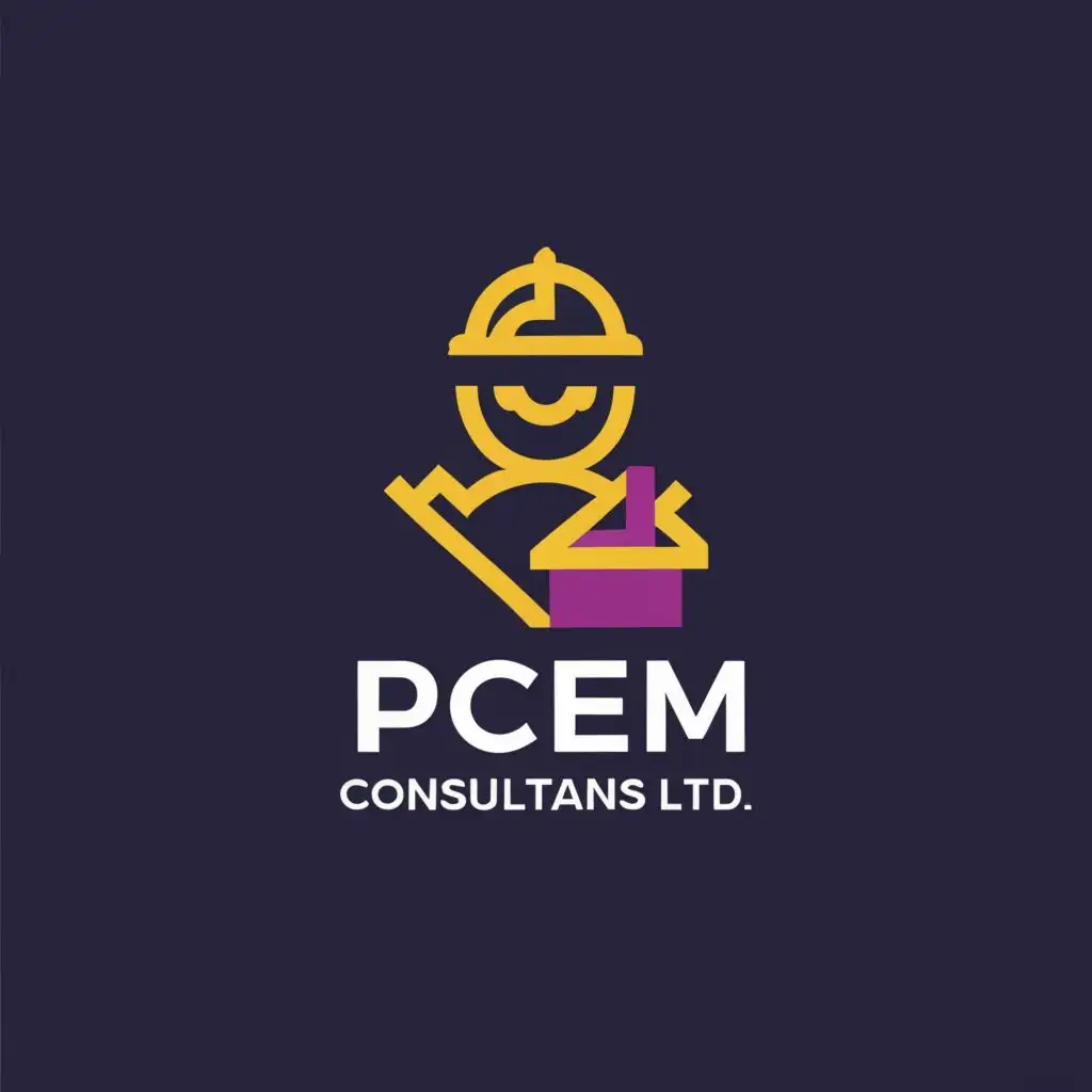 a logo design,with the text "PCEM CONSULTANTS PTE. LTD.", main symbol:consultant engineering,Moderate,clear background