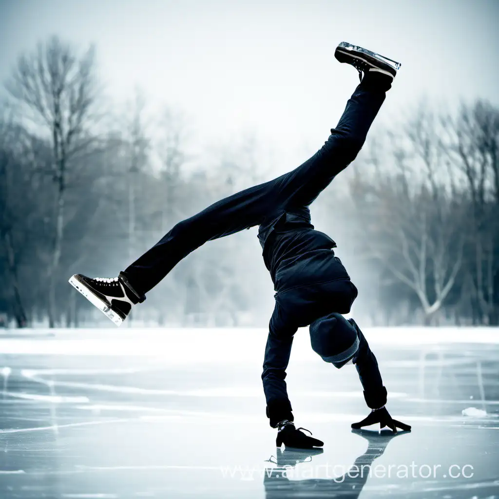 Energetic-LongLegged-Breakdance-on-Ice-Performance